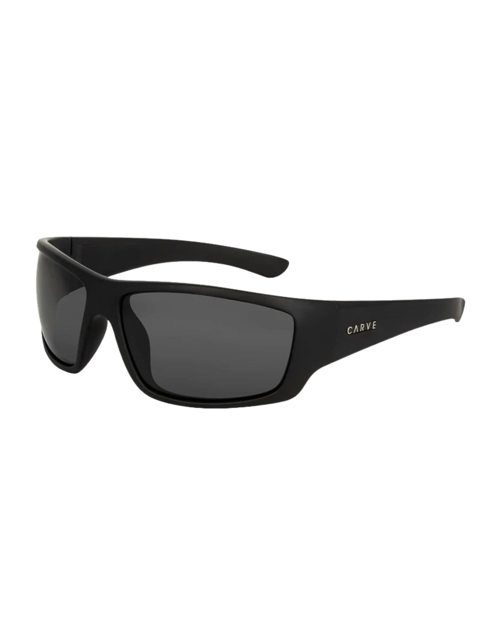 Carve Moray Matt Black - Grey Polarized Lens