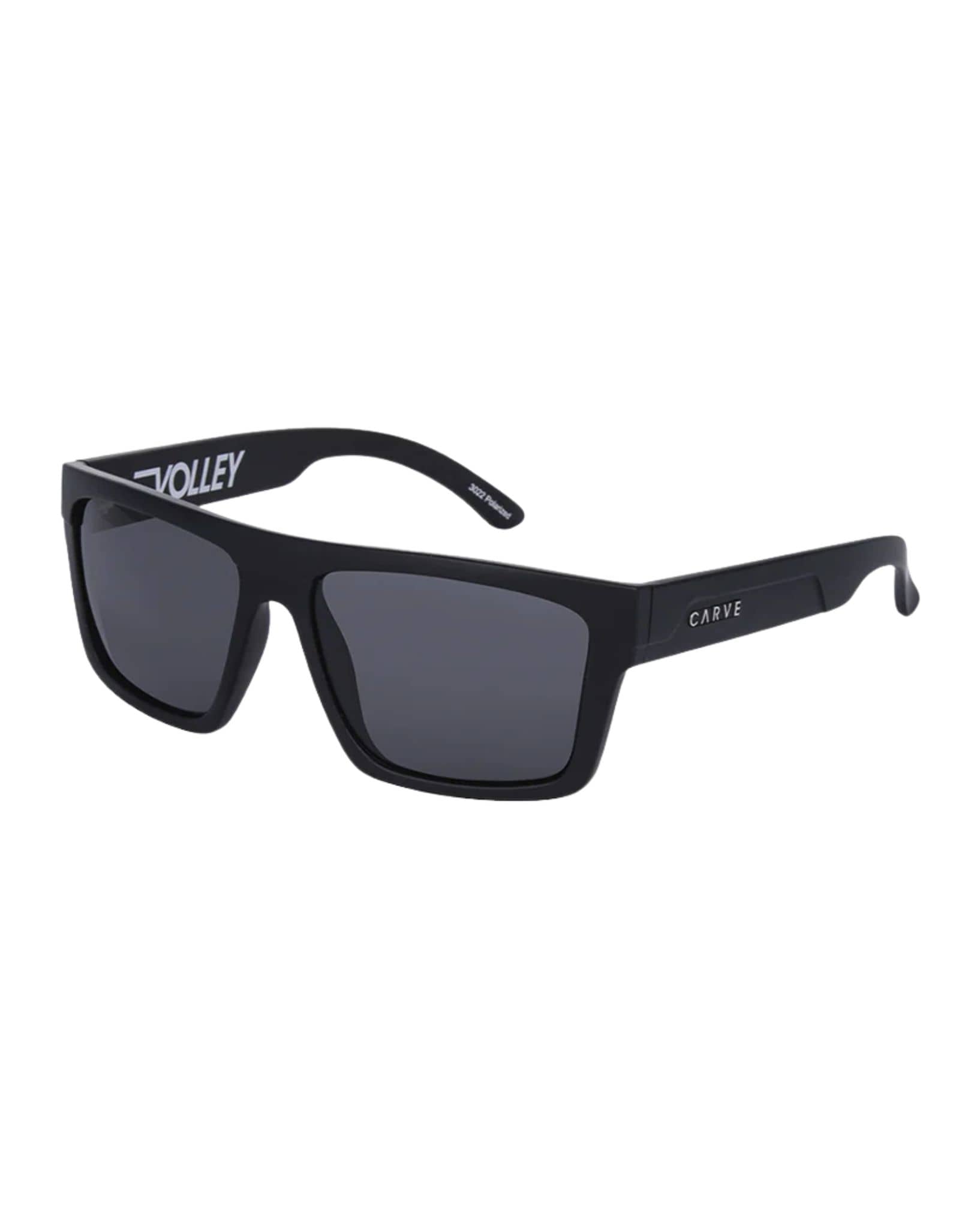 Carve Volley Matt Black Polarized