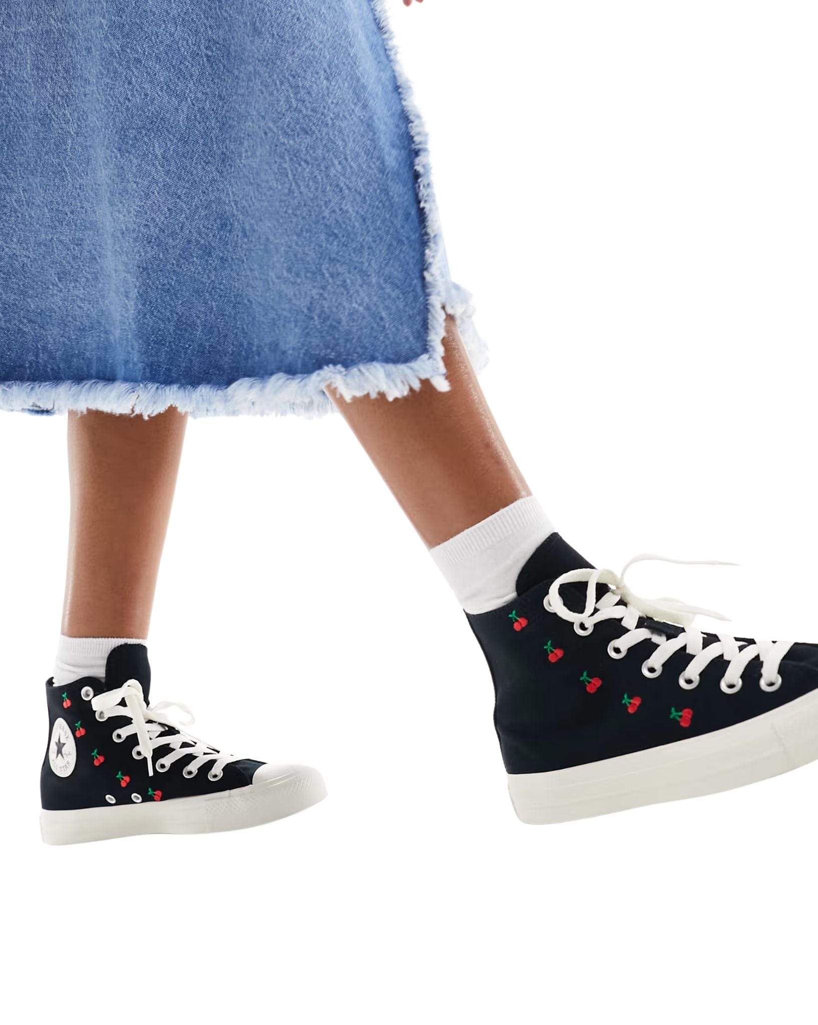 Converse Womens CT All Star Cherry On HI - Black