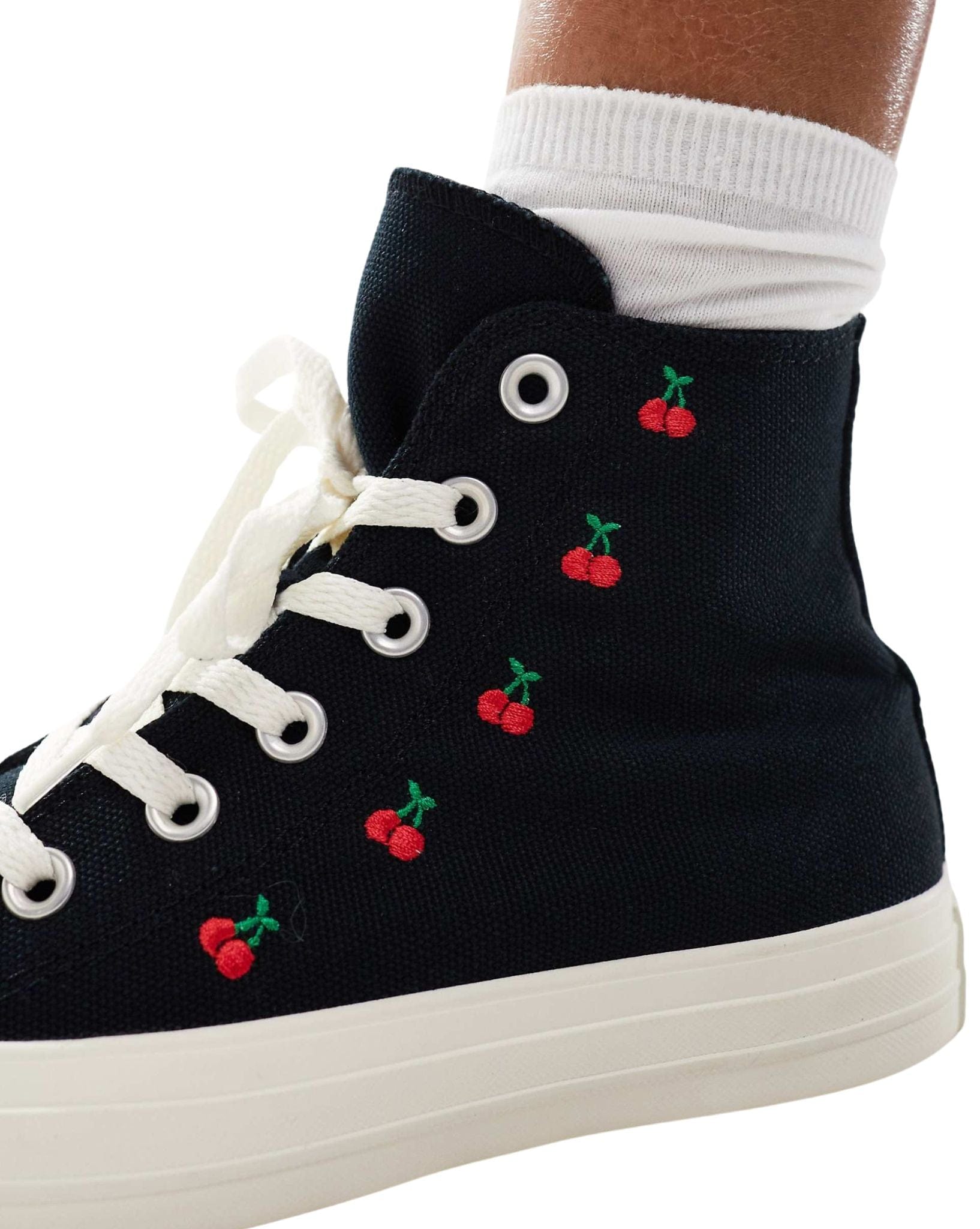 Converse Womens CT All Star Cherry On HI - Black