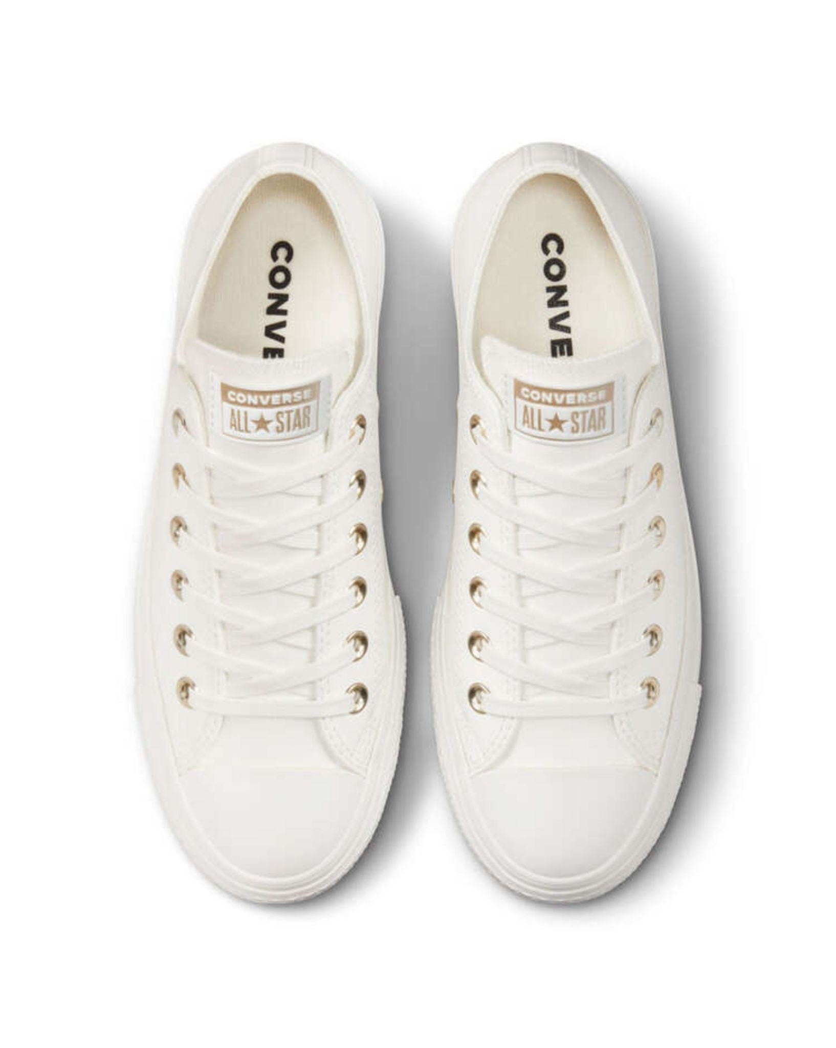 Converse Womens CT All Star Synthetic Leather Lift Low