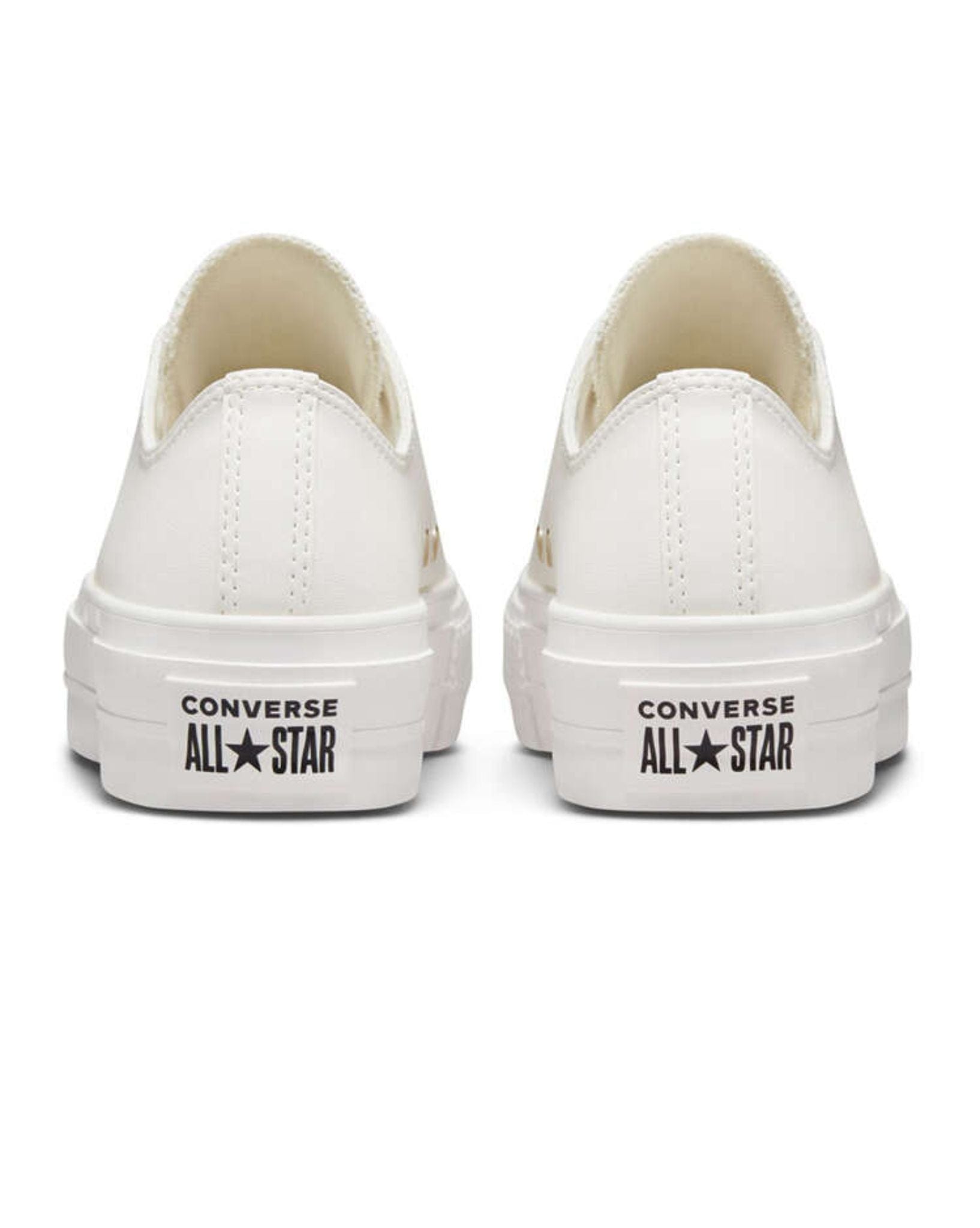 Converse Womens CT All Star Synthetic Leather Lift Low