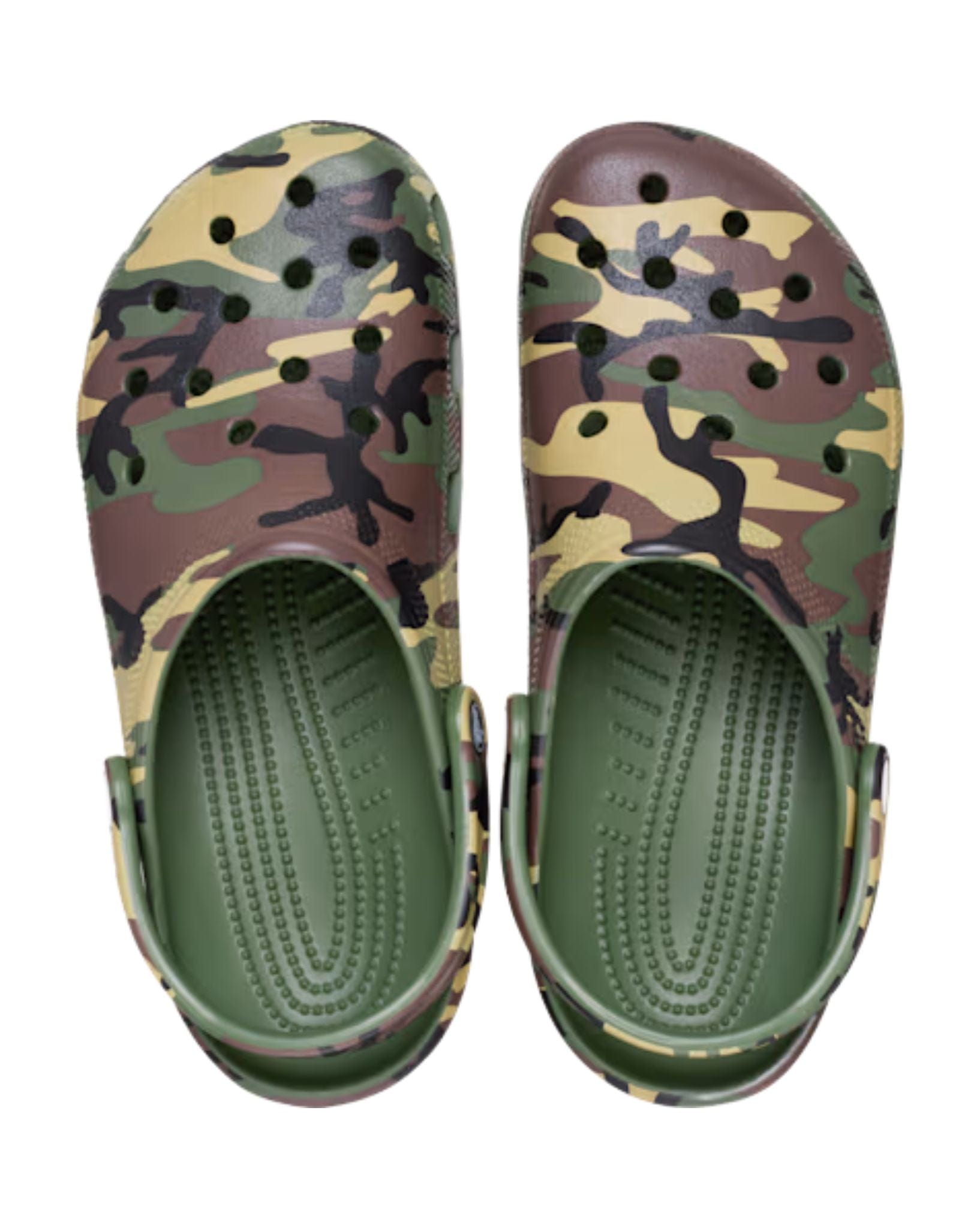 Crocs Classic Camouflage Clog Kids- Army Green/Multi