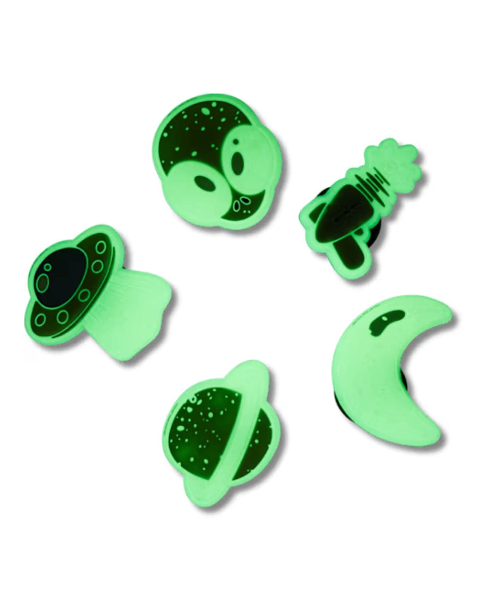 Crocs Crocs Jibbitz - Glow In The Dark Space
