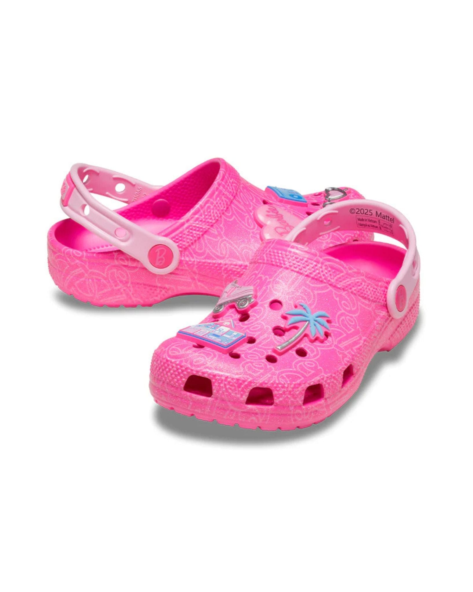 Crocs Mattel Pink Barbie Classic Clog Kids