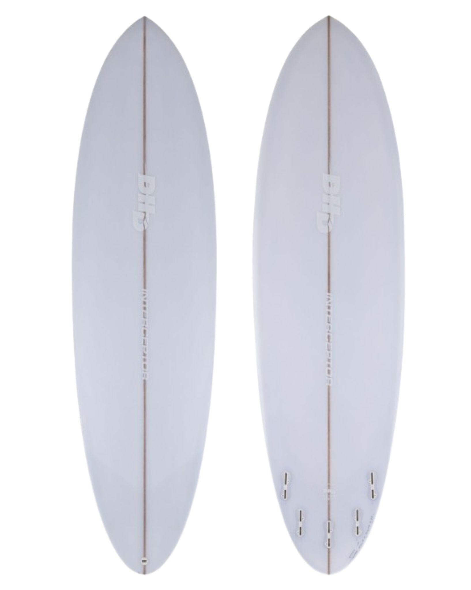 DHD Interceptor Surfboard 6'6 White