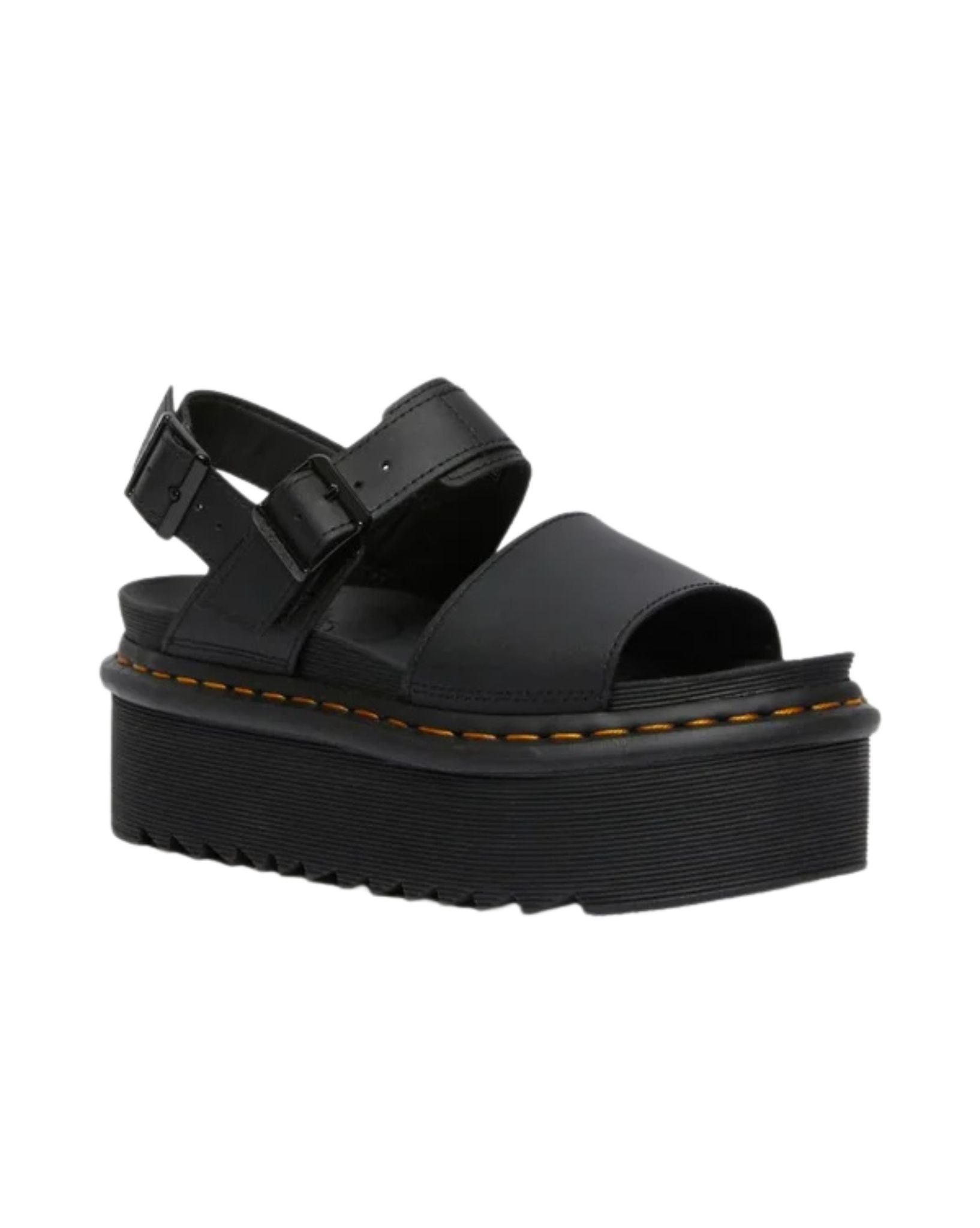 Doc Martens Womens Voss Quad Sandals - Black Hydro