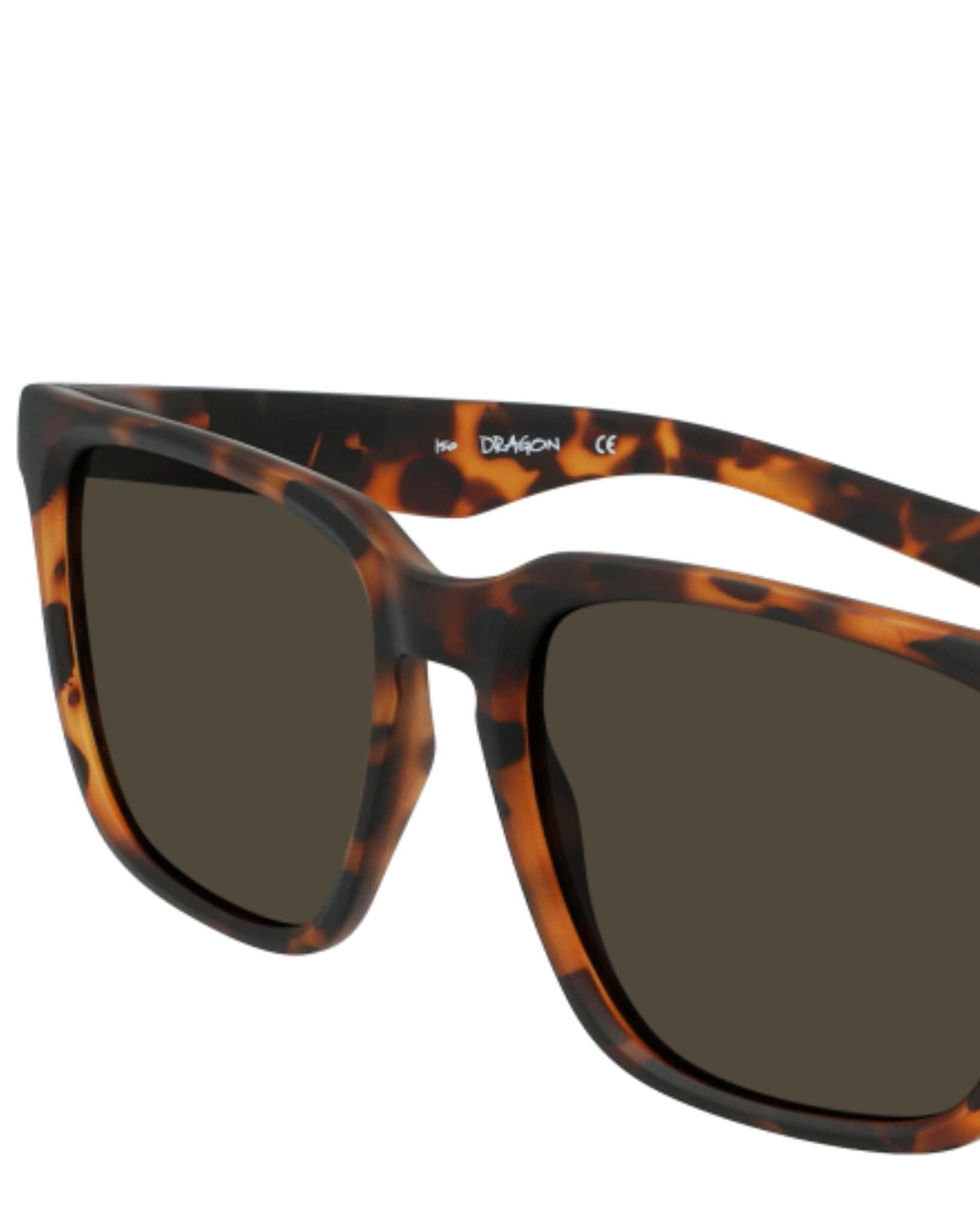 Dragon Baile Sunglasses - Matte Dark Tortoise I Ll Brown Polar