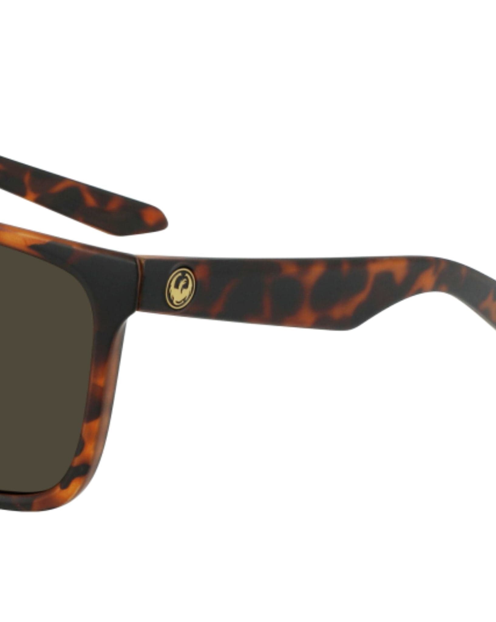 Dragon Baile Sunglasses - Matte Dark Tortoise I Ll Brown Polar