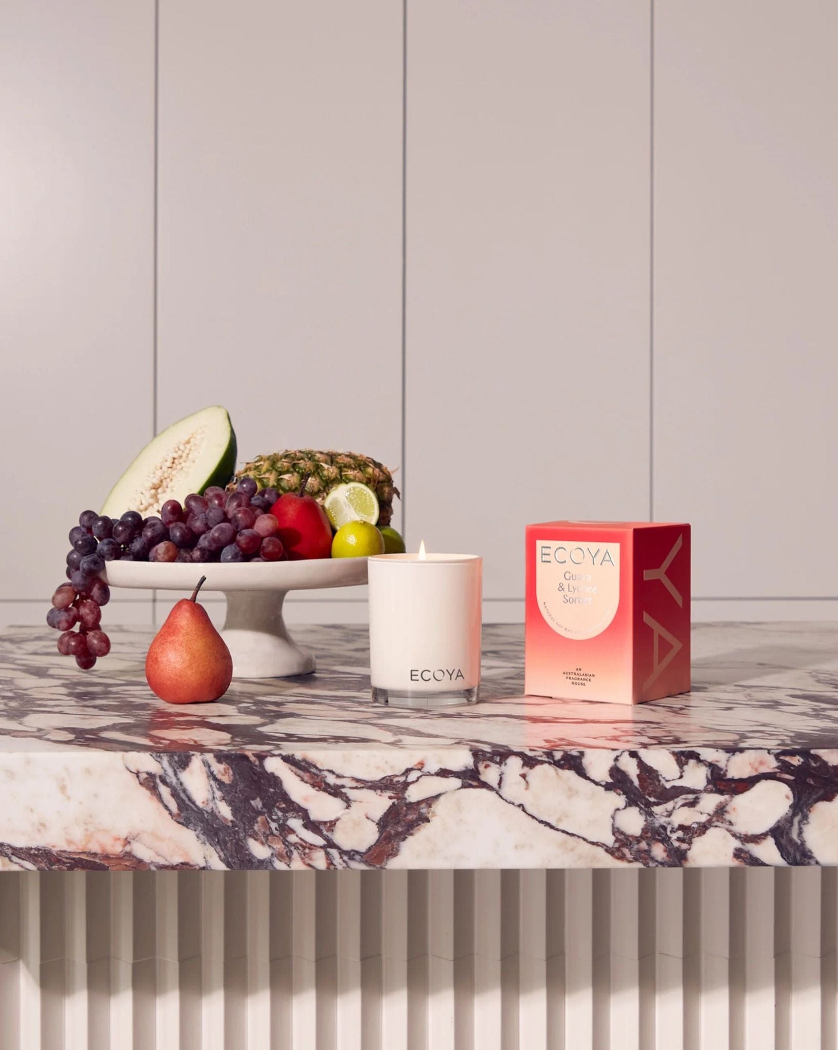 ECOYA ECOYA-Guava-&-Lychee-Sorbet-Madison-Candle