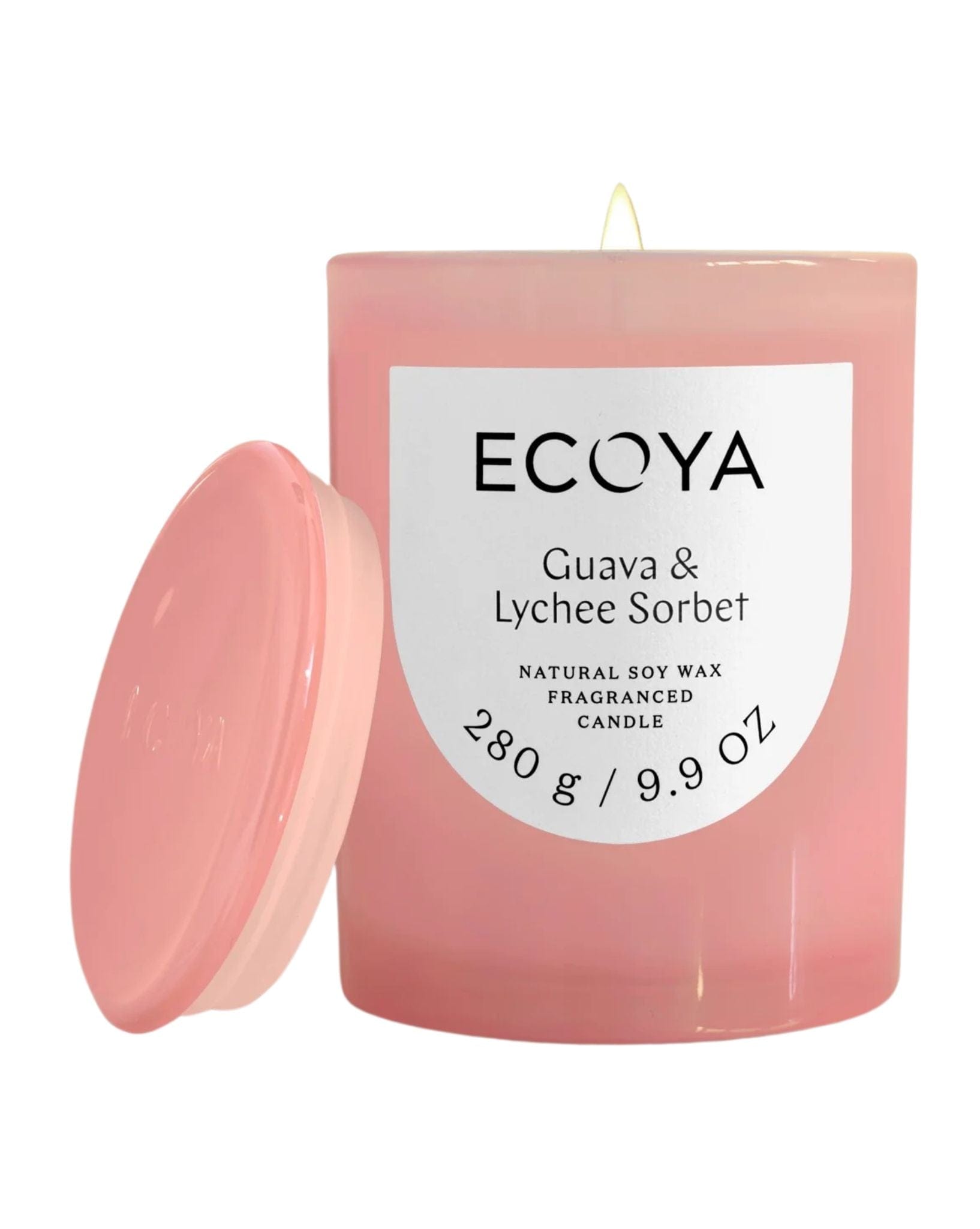 ECOYA ECOYA-Metro-Candle-Guava-&-Lychee-Sorbet-280g