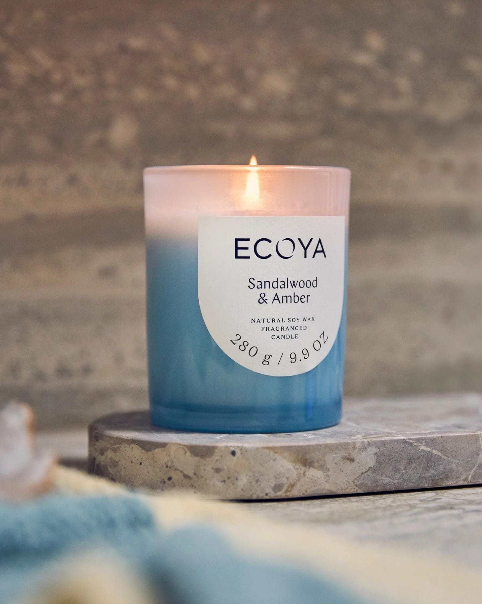 ECOYA ECOYA-Metro-Candle-Sandalwood-&-Amber-280g