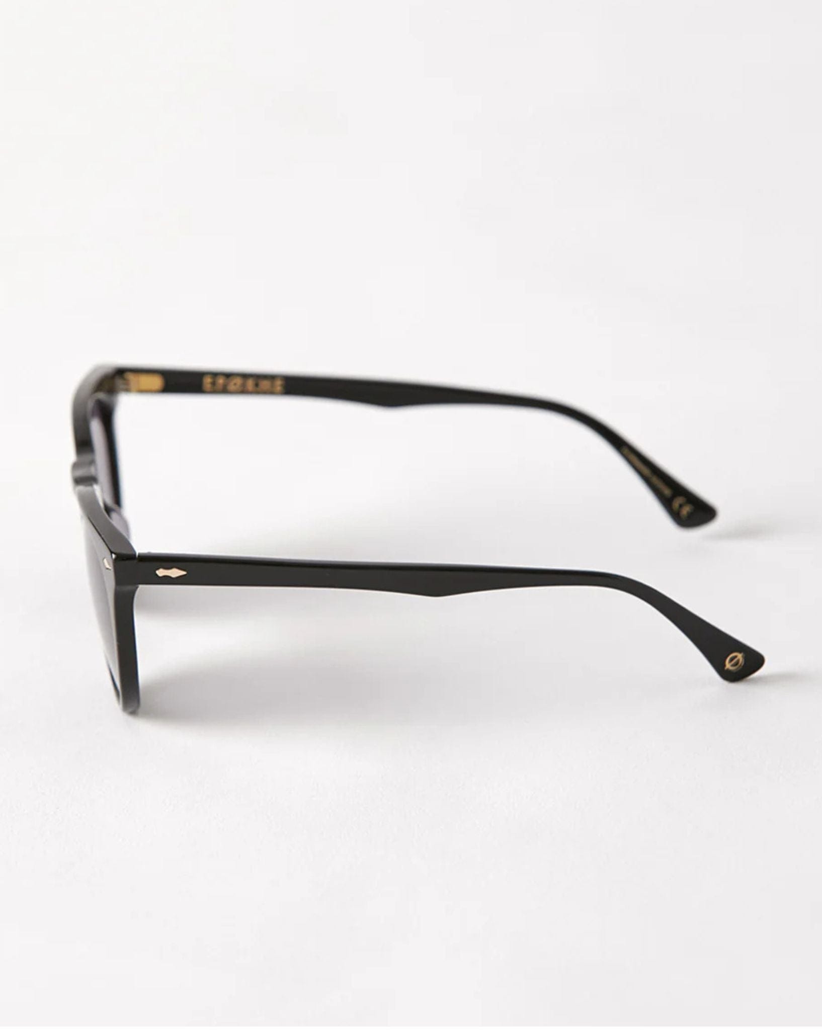 Epokhe Darko Sunglasses - Black Polished I Black