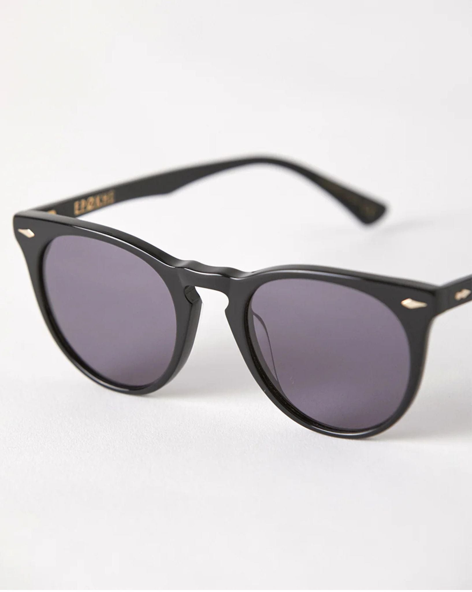 Epokhe Darko Sunglasses - Black Polished I Black