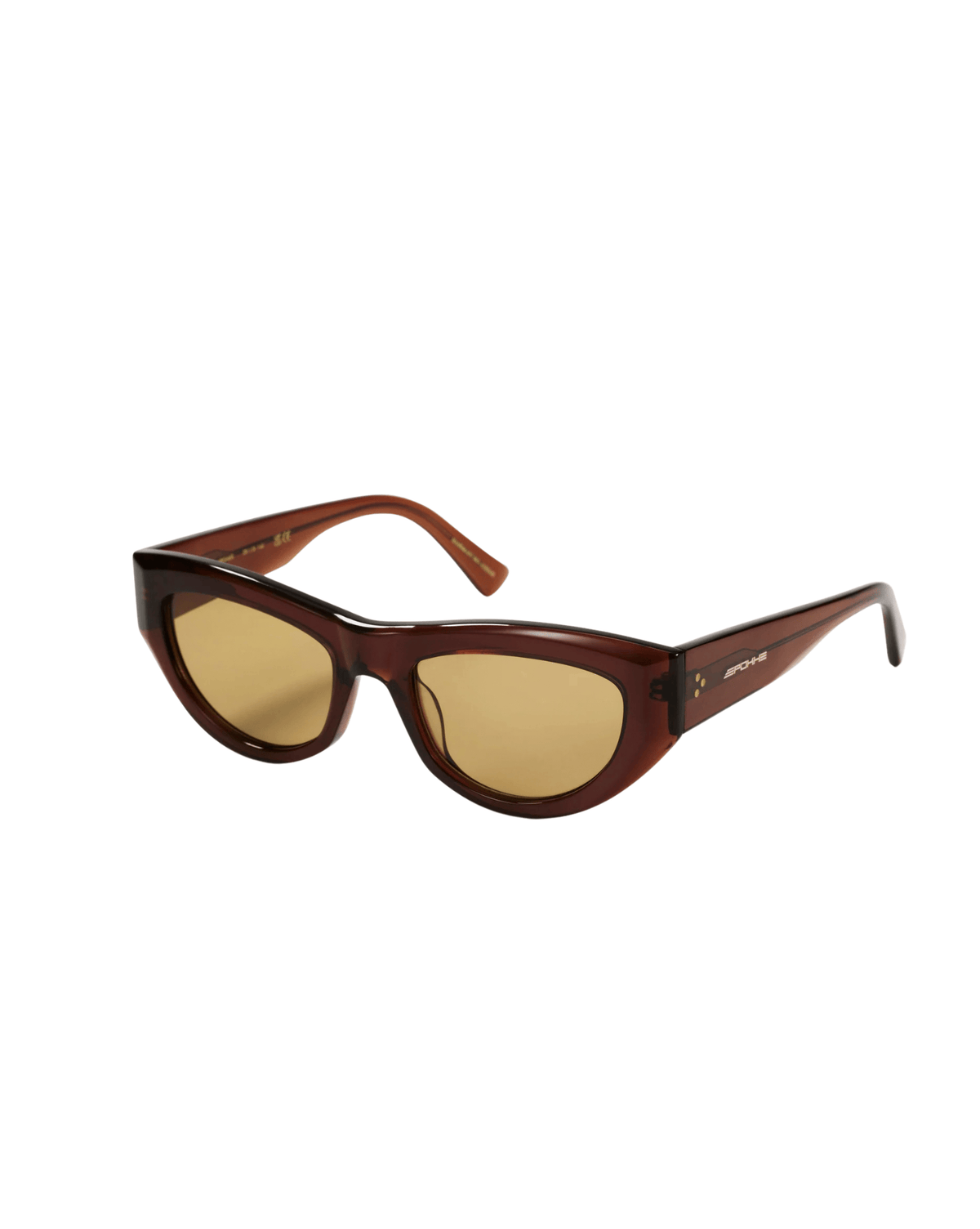 Epokhe Womens Sunglasses Epokhe Memory - Maple Polished / Amber