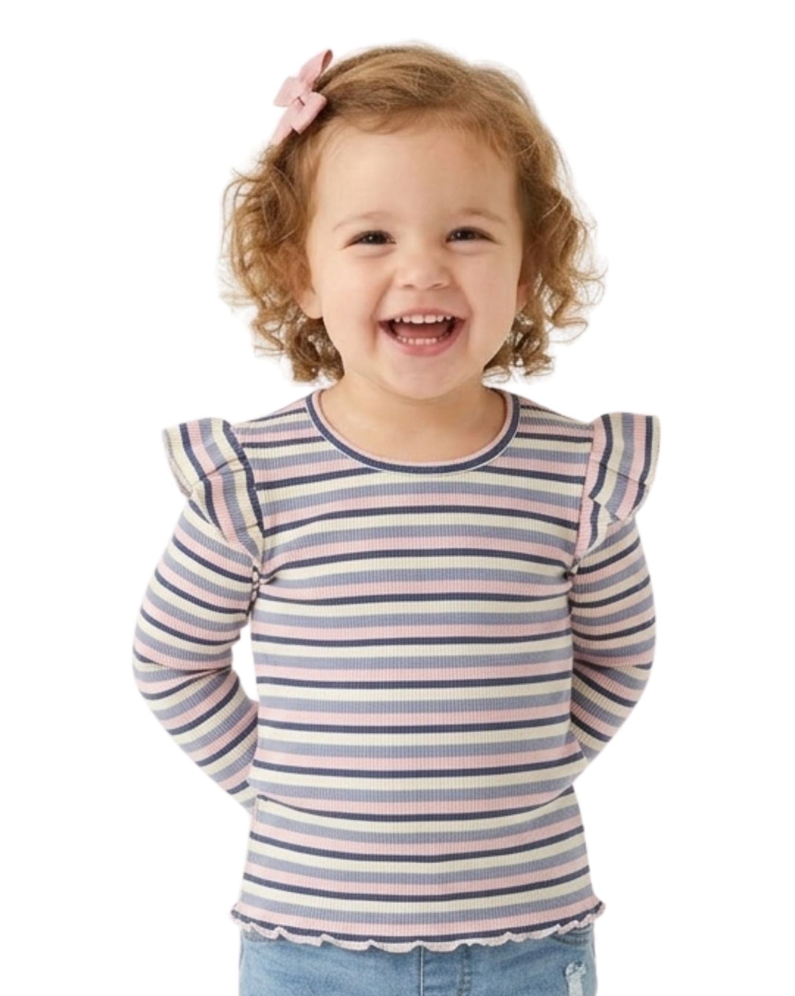 Eve's Girl Annie Frill Lslv Rib