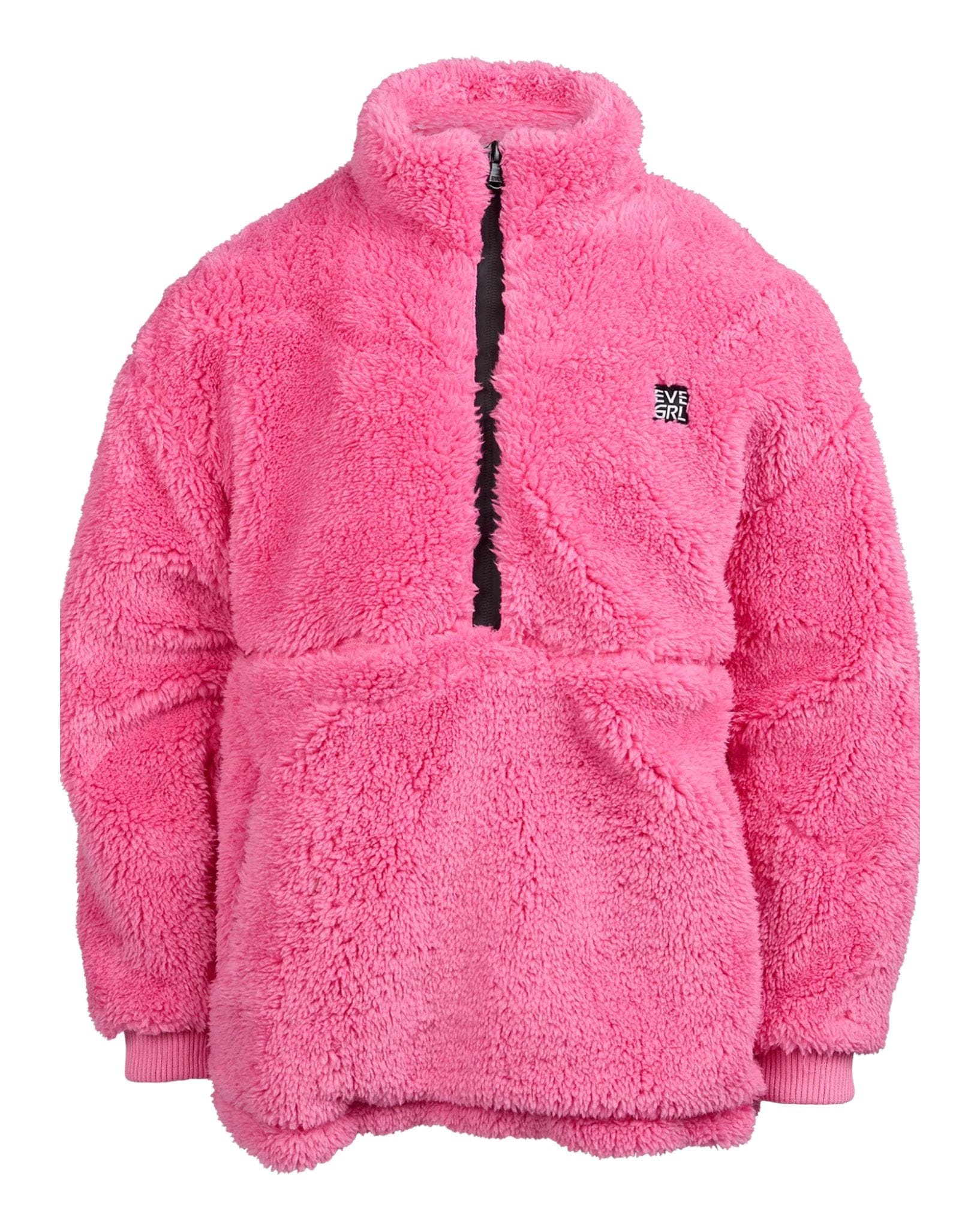 Eve's Girl Toddler Cozy Quarter Zip Teddy
