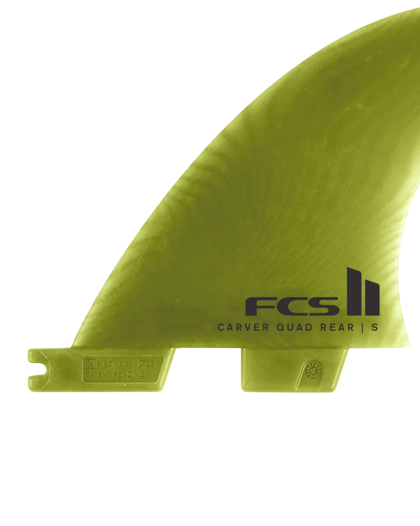 FCS FCS II Carver Neo Glass Quad Rear Fins