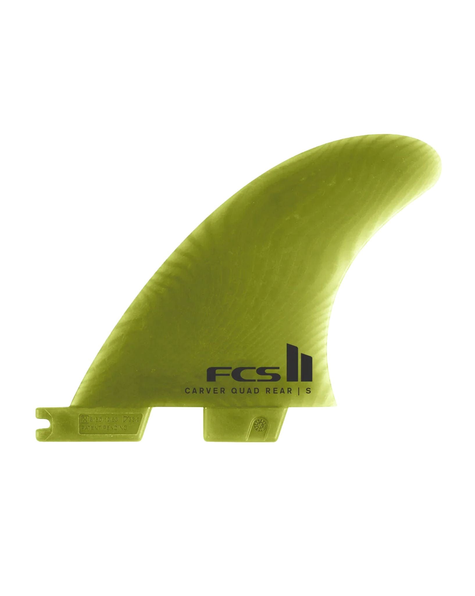 FCS FCS II Carver Neo Glass Quad Rear Fins