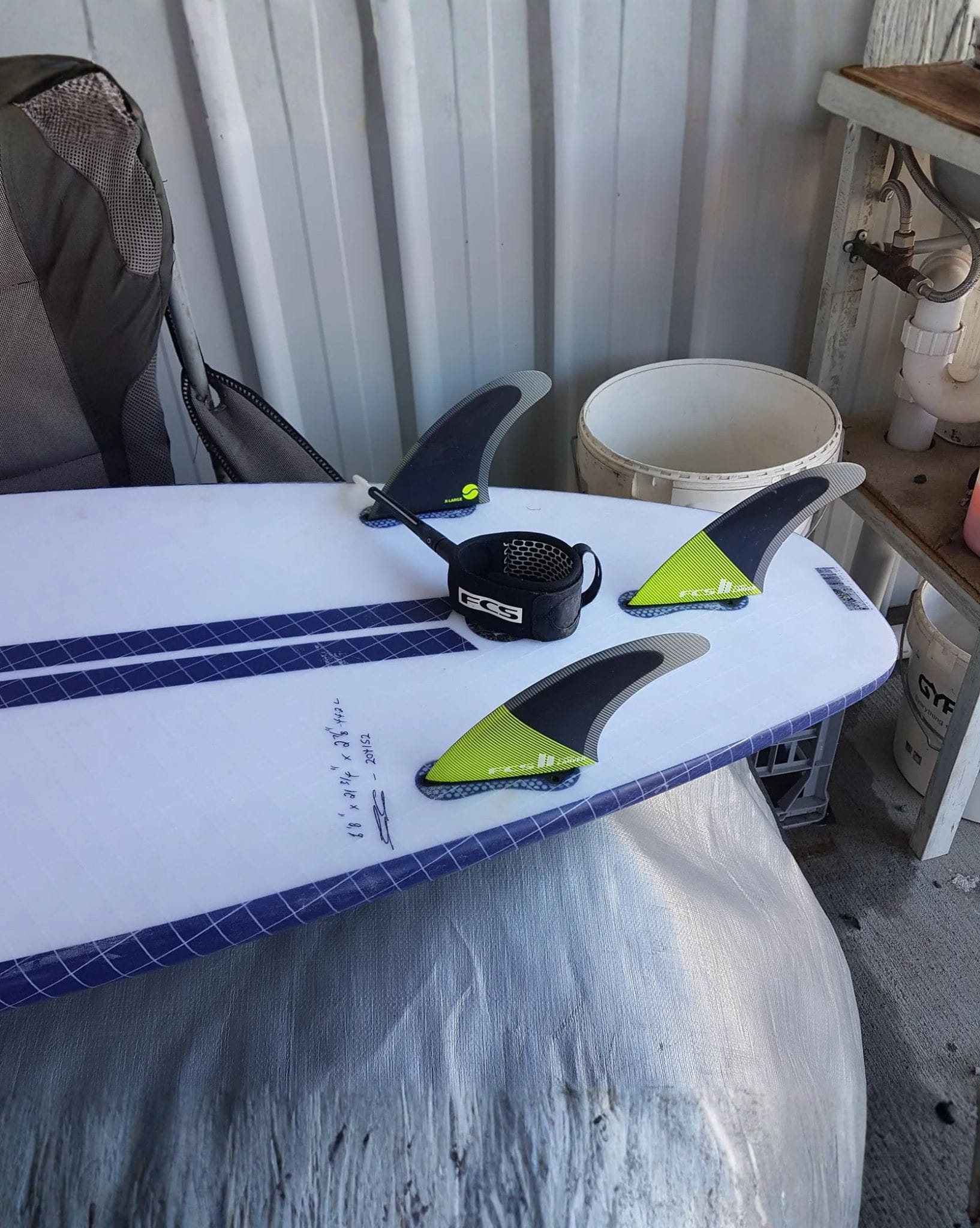 FCS FCS II Carver PC Tri Fins