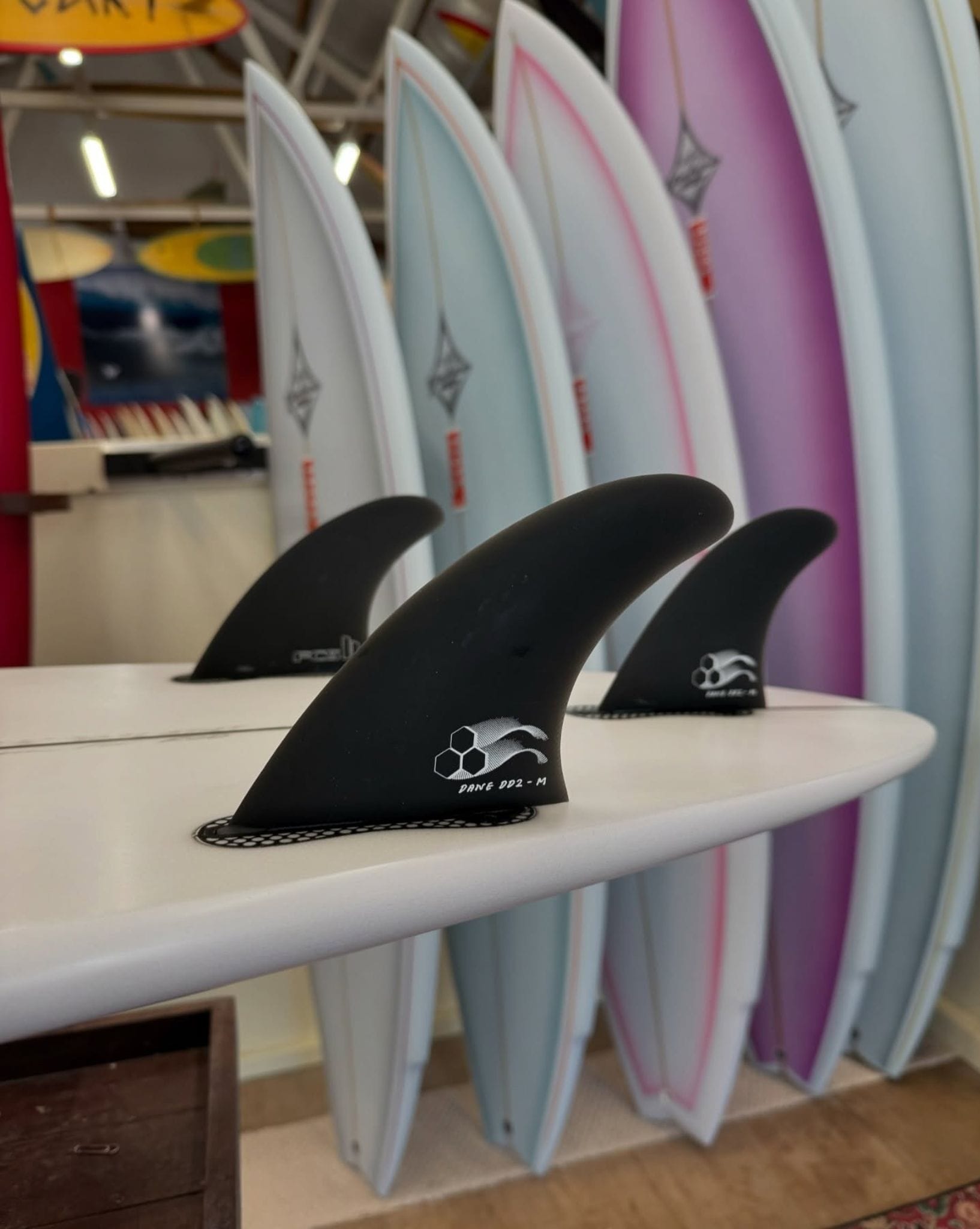 FCS FCS II CI x Dane Reynolds DD2 Tri Fins