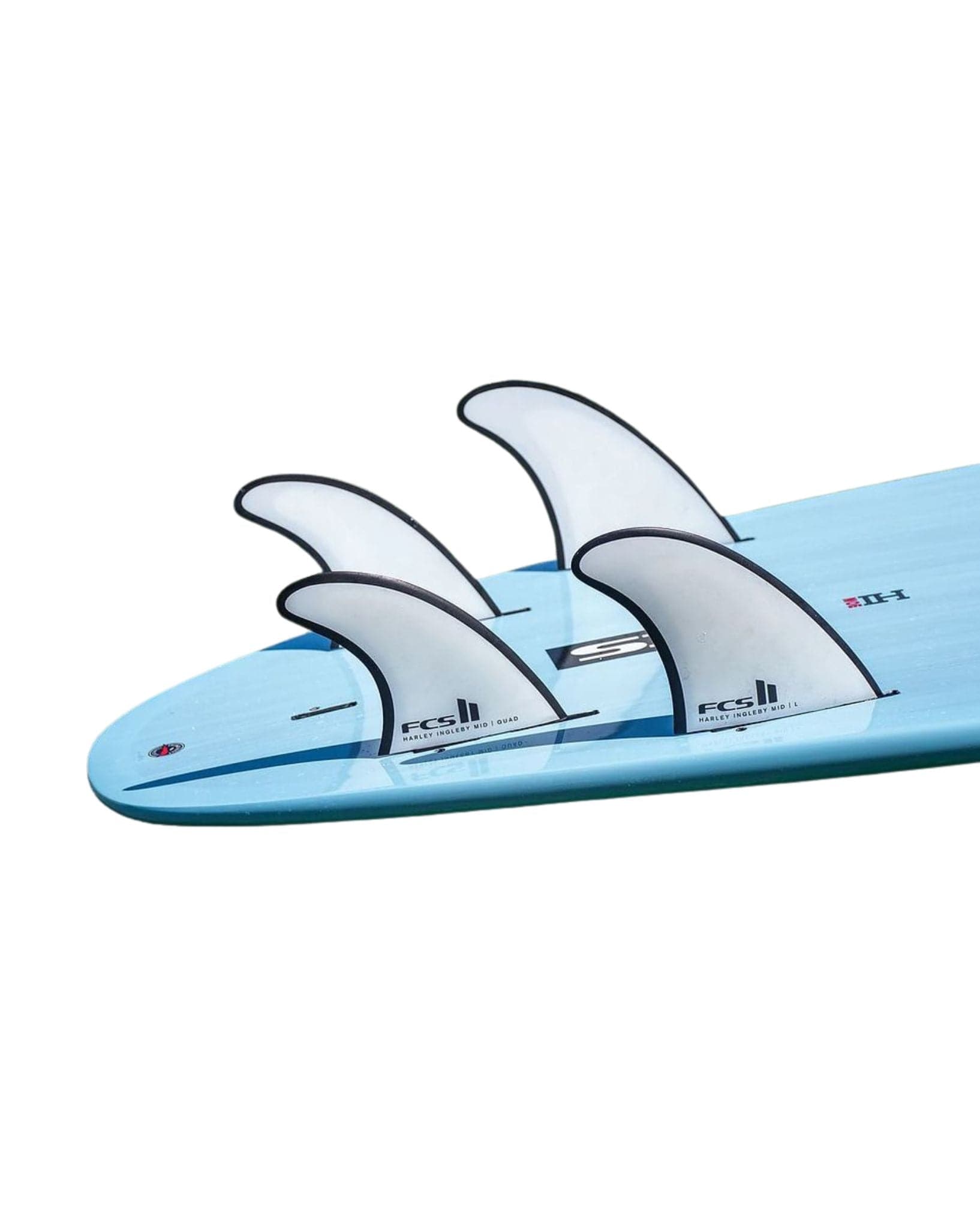 FCS FCS II Harley Mid PC Quad Rear Fins