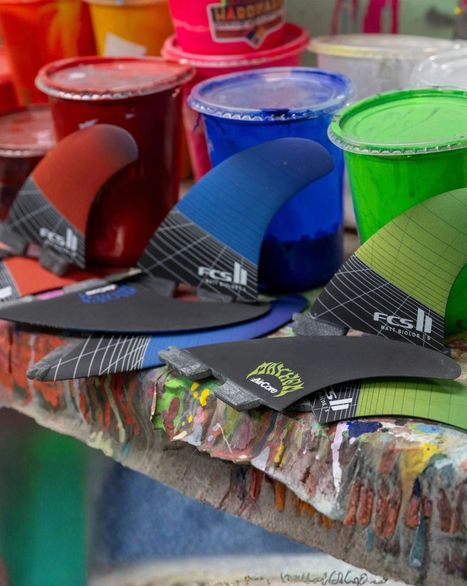 FCS FCS II MB PC Carbon Quad Rear Fins