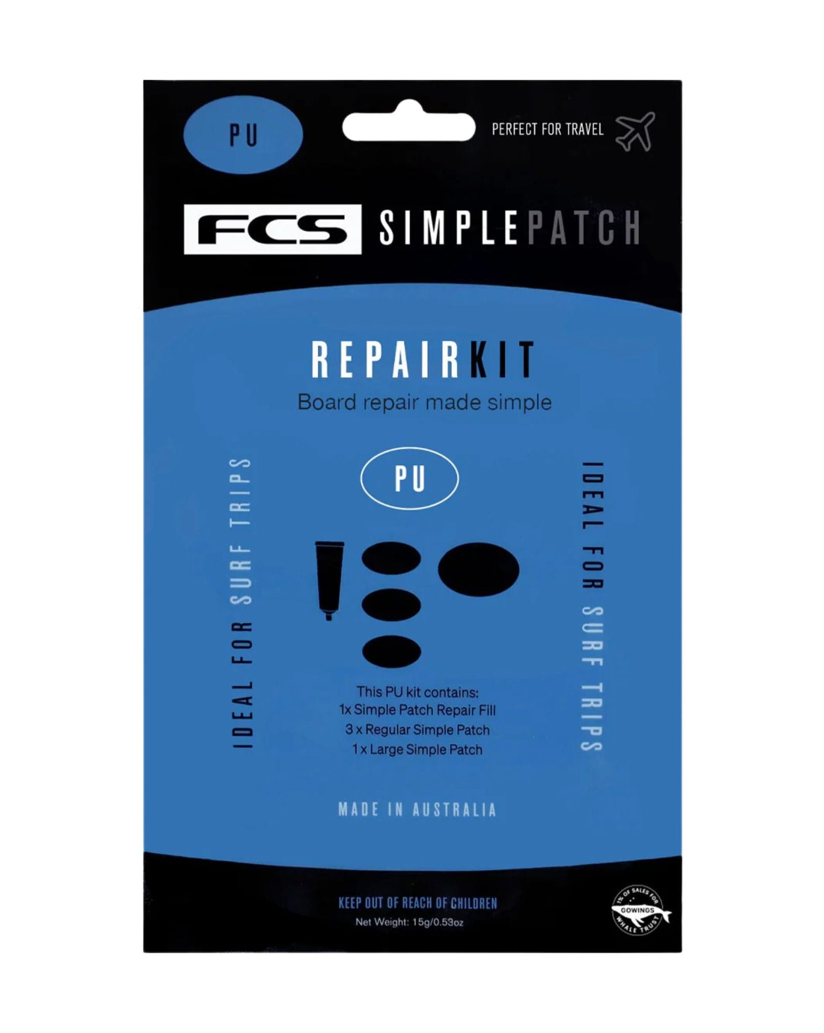FCS FCS Simple Patch Repair Kit - PU