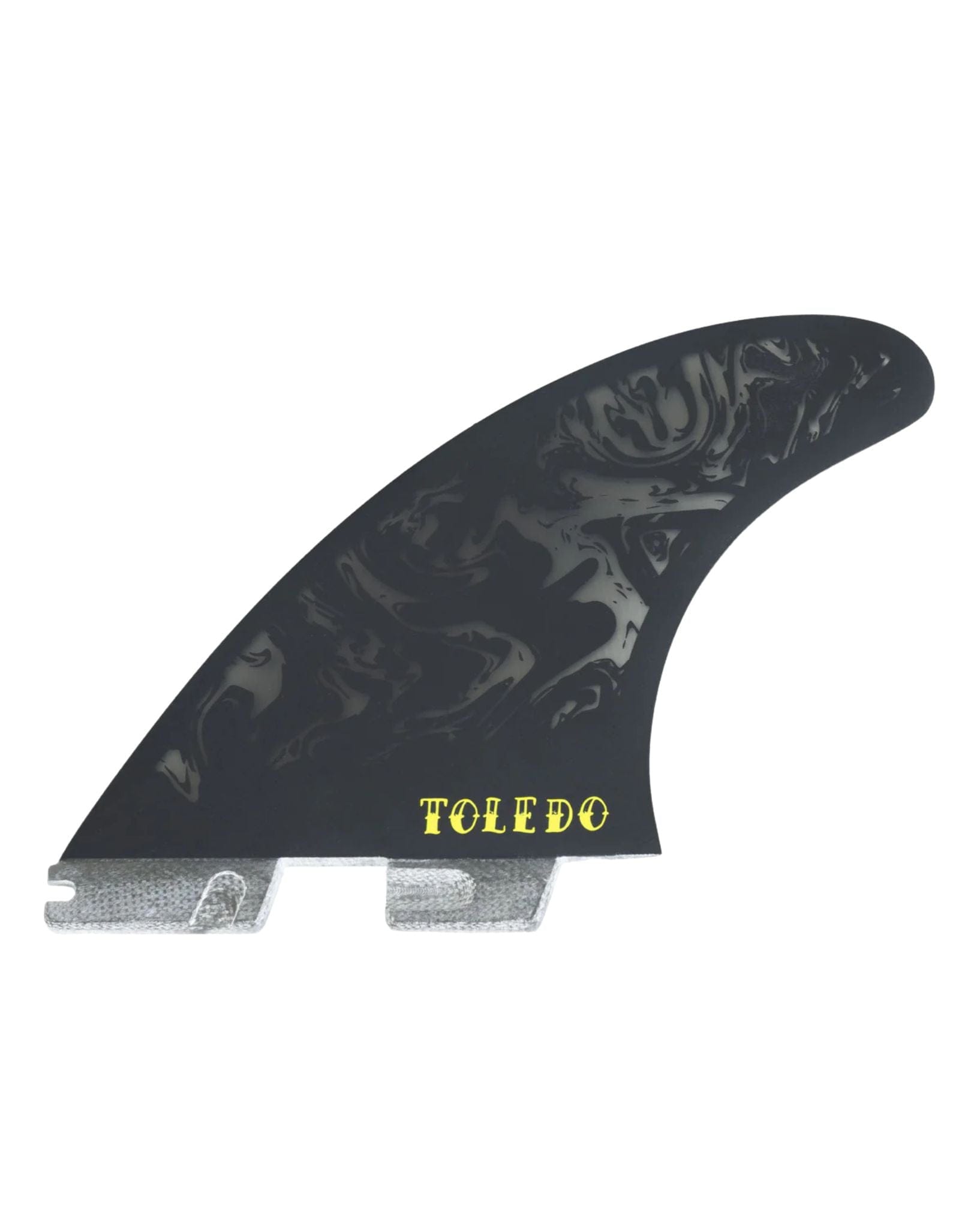 FCS Filipe Toledo PG Fins Black Acid