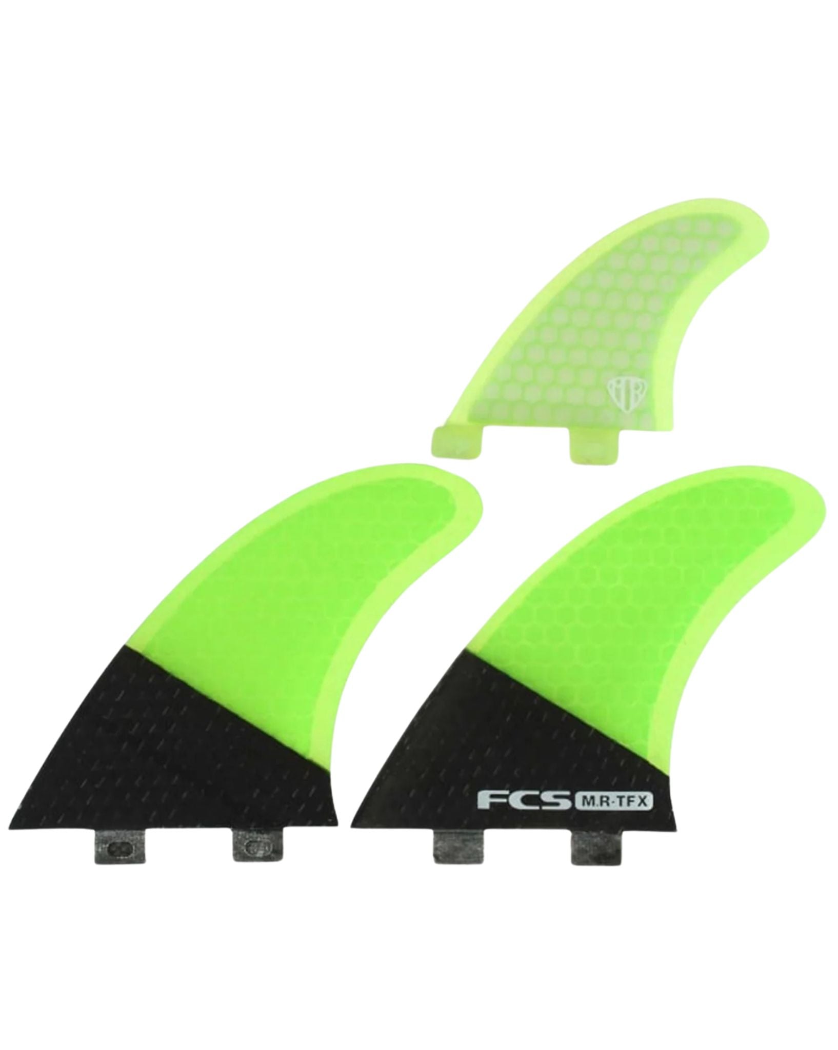 FCS MR-TFX PC Tri Fin Set Carbon Fluro