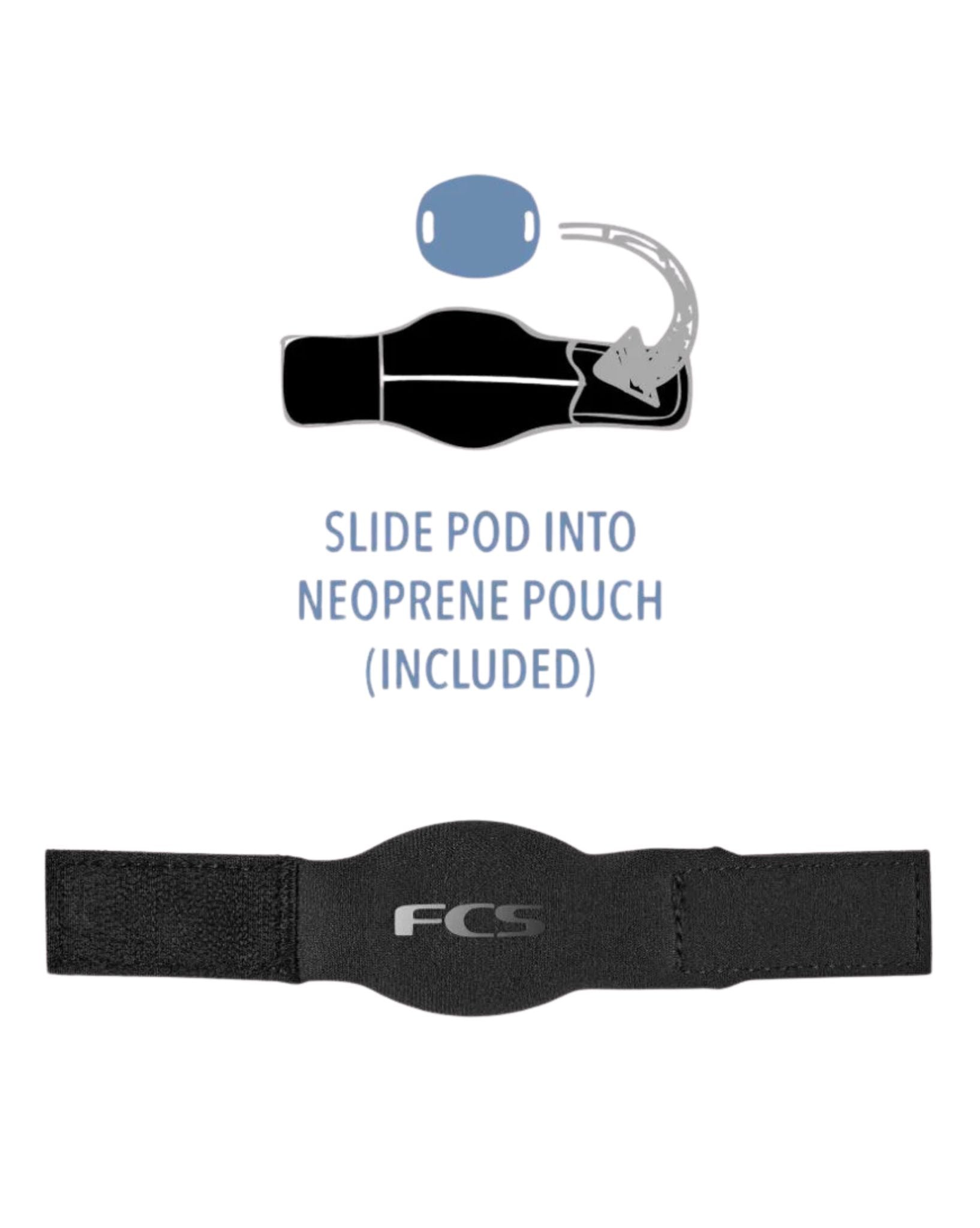 FCS Pod X Sharkbanz Black