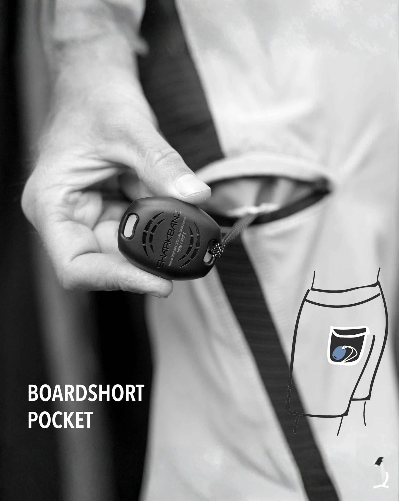 FCS Pod X Sharkbanz Black