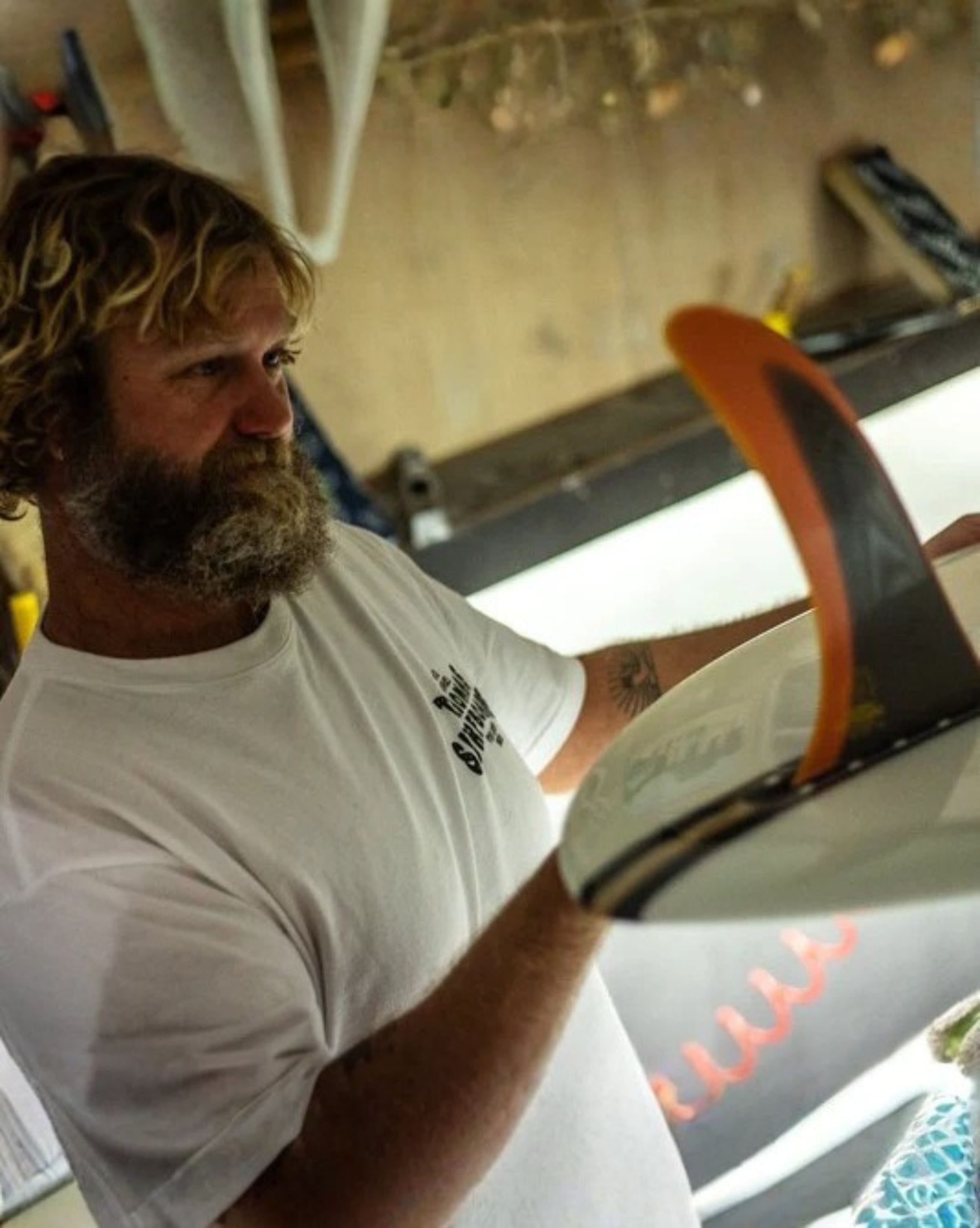 FCS Thomas Single Fin Flame