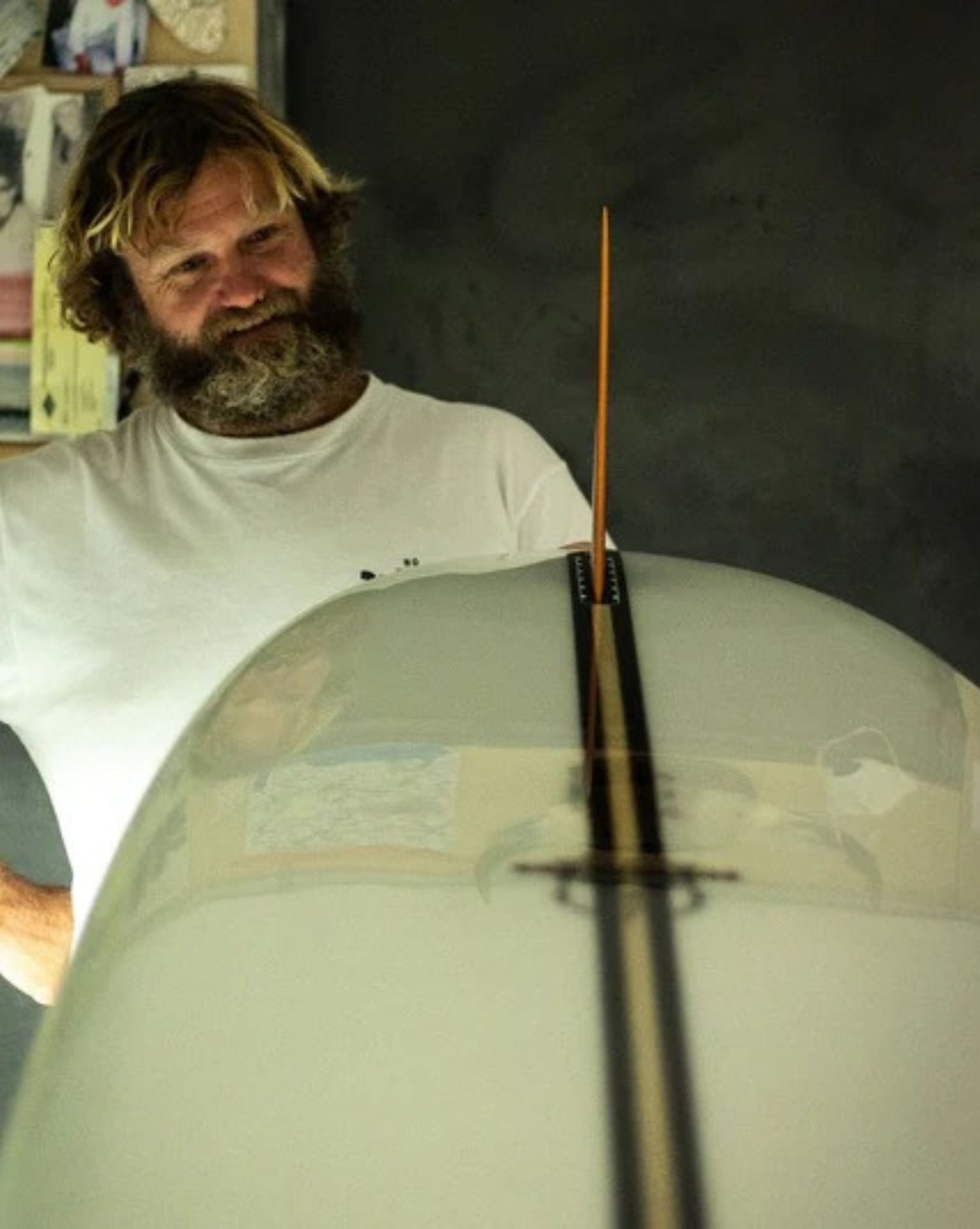 FCS Thomas Single Fin Flame