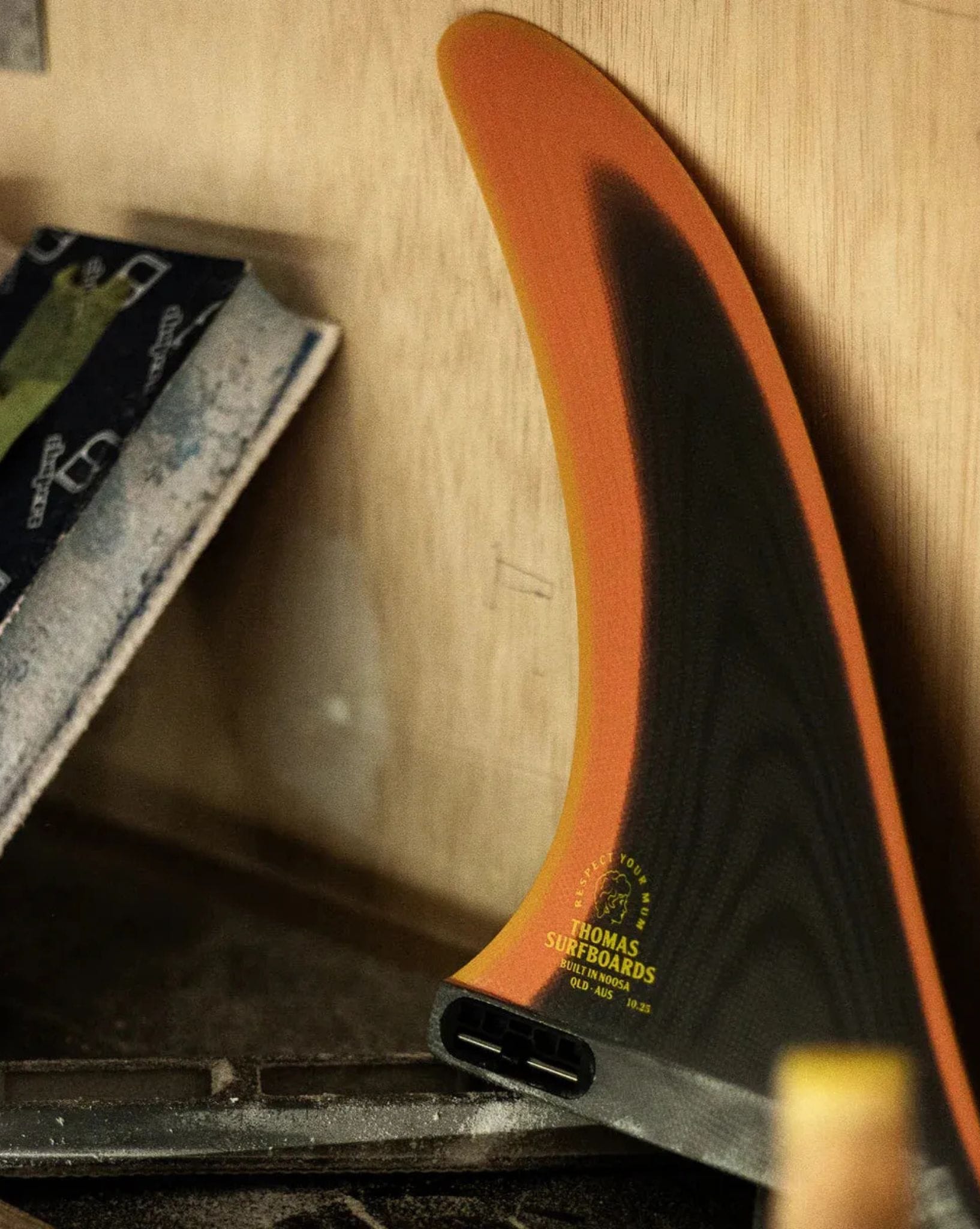 FCS Thomas Single Fin Flame
