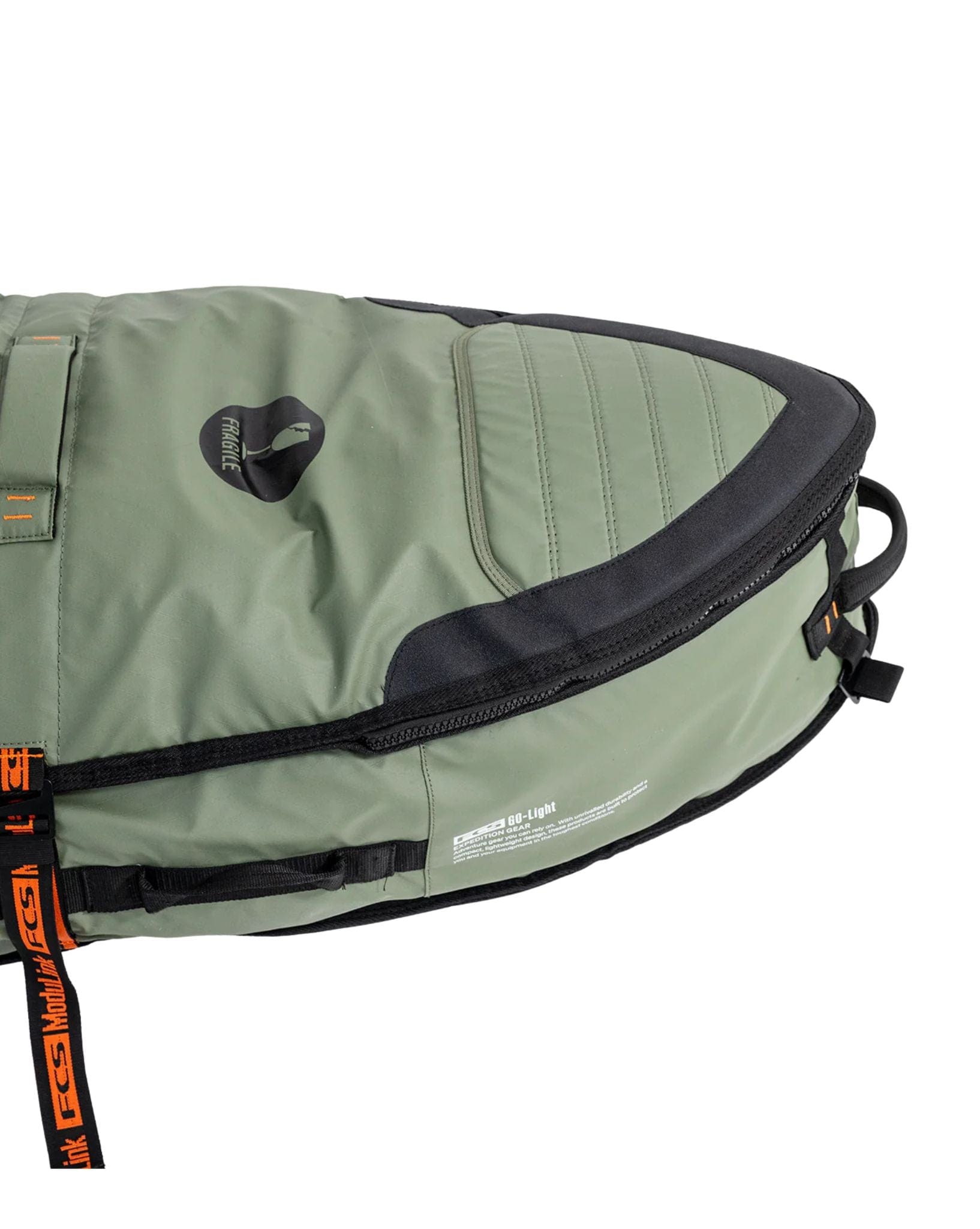 FCS Travel 3W Shortboard/Fish Wheelie