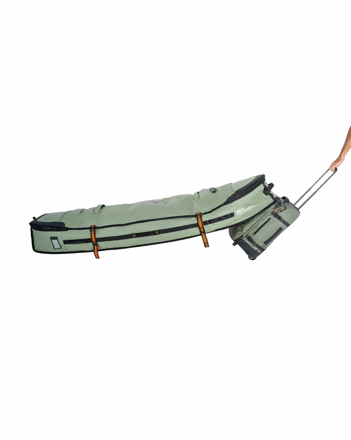 FCS Travel 3W Shortboard/Fish Wheelie