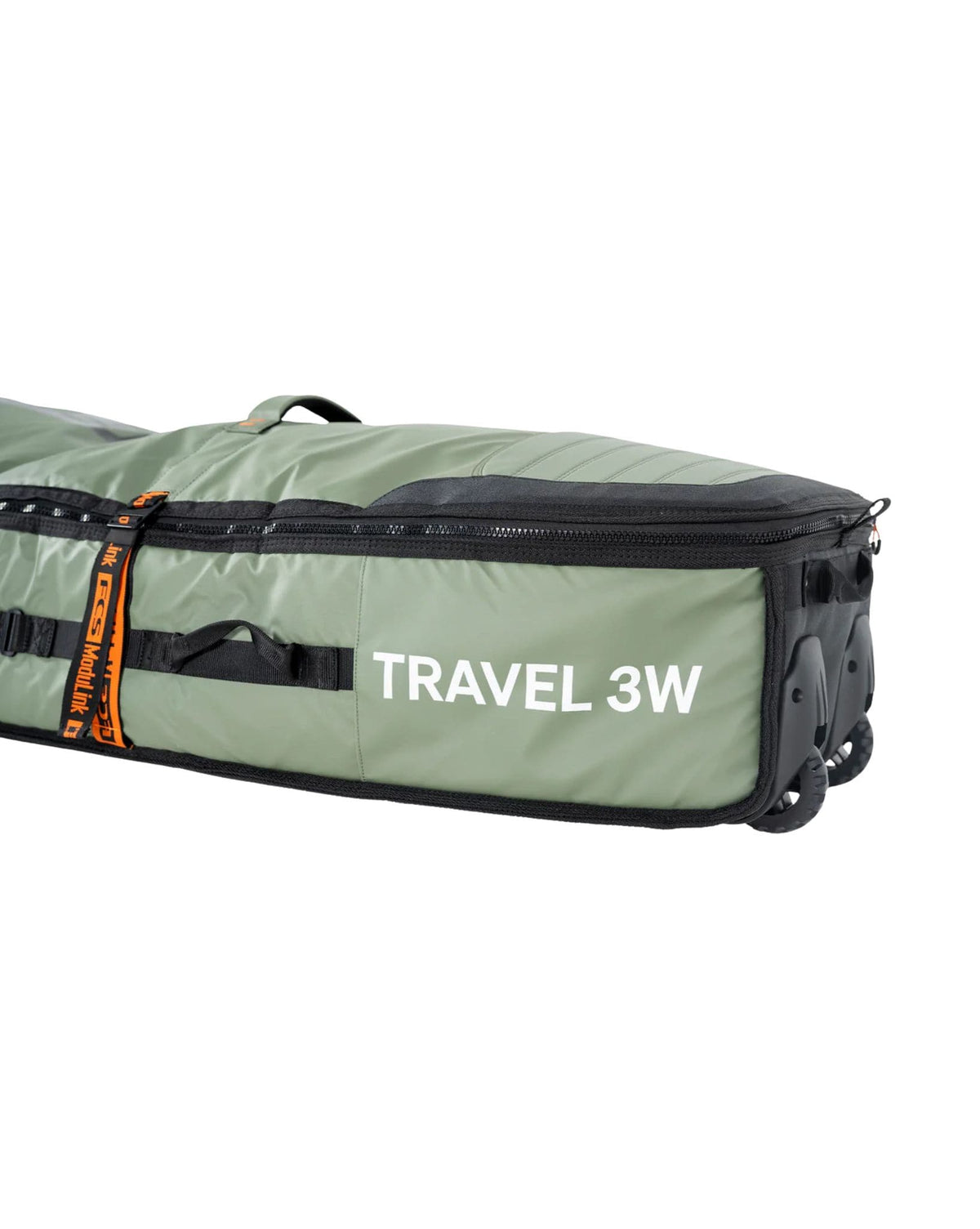 FCS Travel 3W Shortboard/Fish Wheelie
