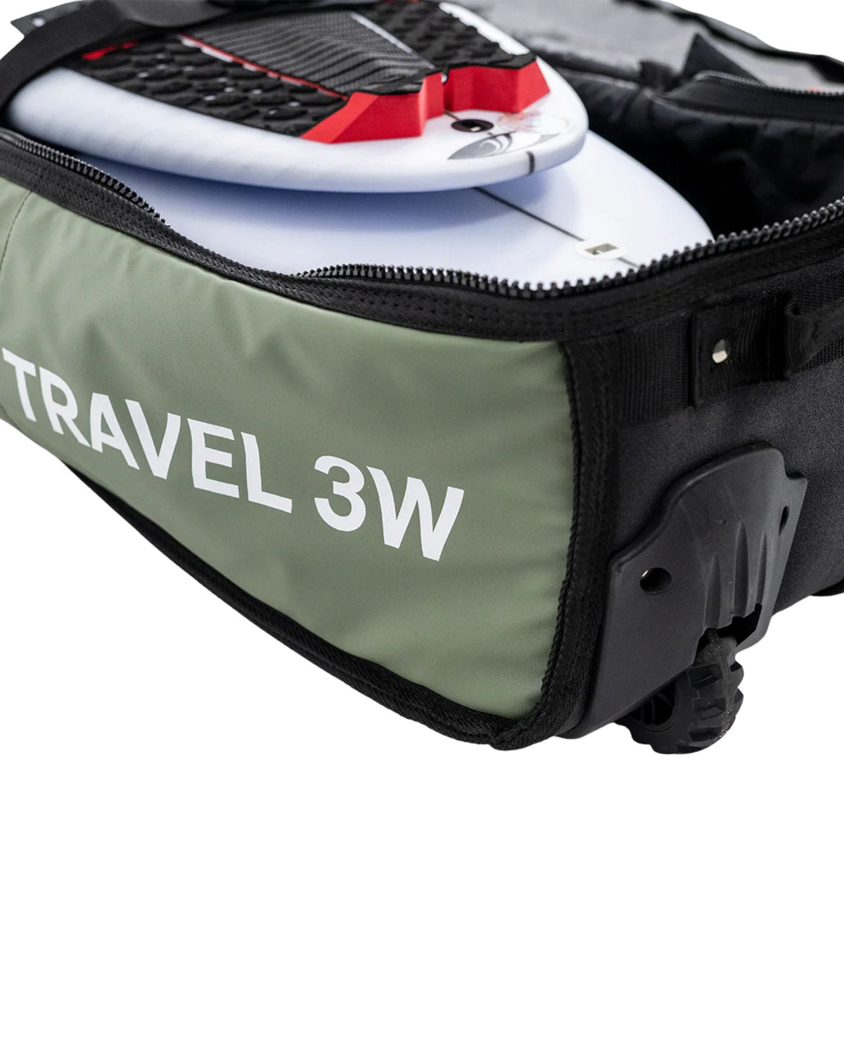 FCS Travel 3W Shortboard/Fish Wheelie