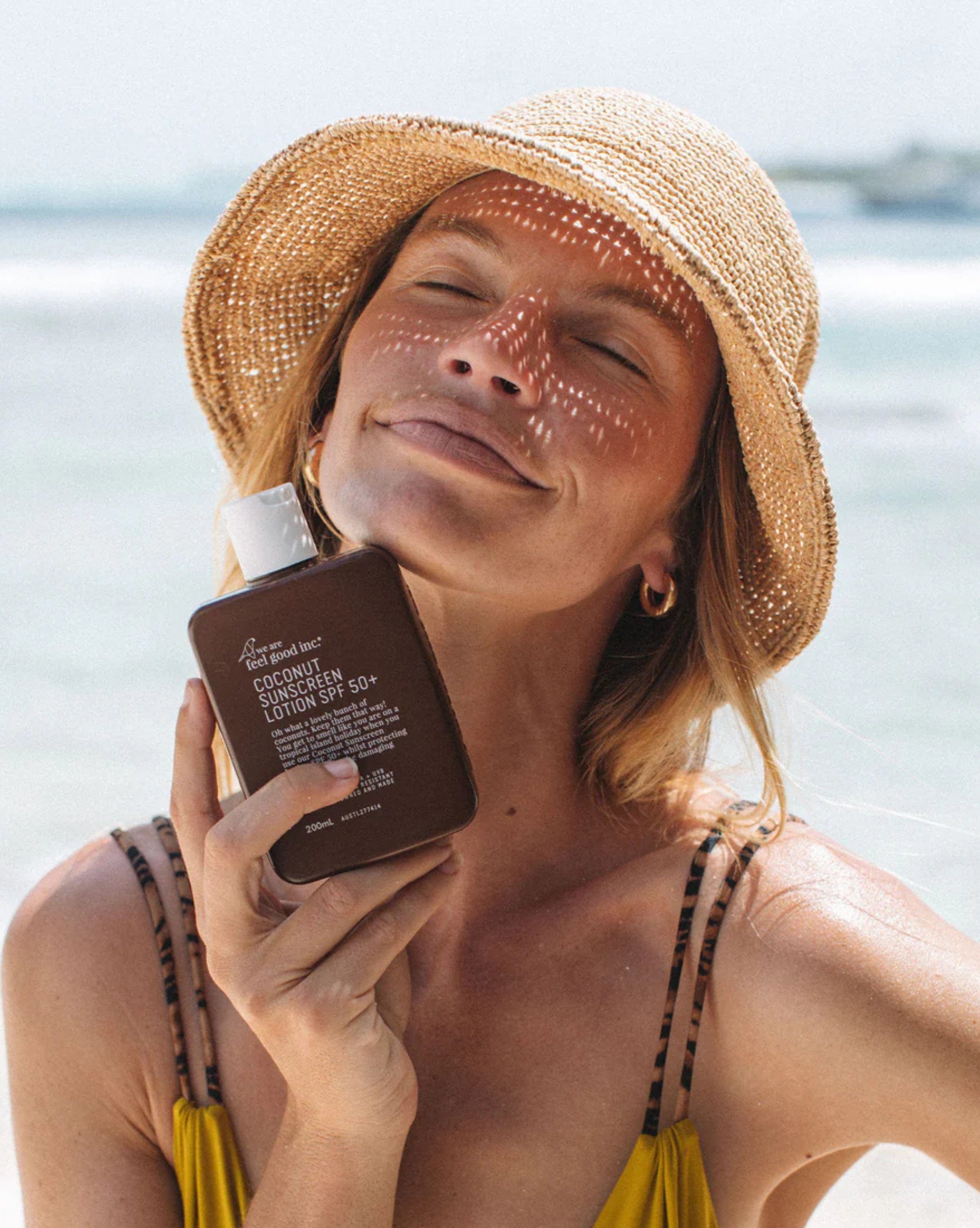 Feel Good Inc Coconut Sunscreen SPF50+ 200ml