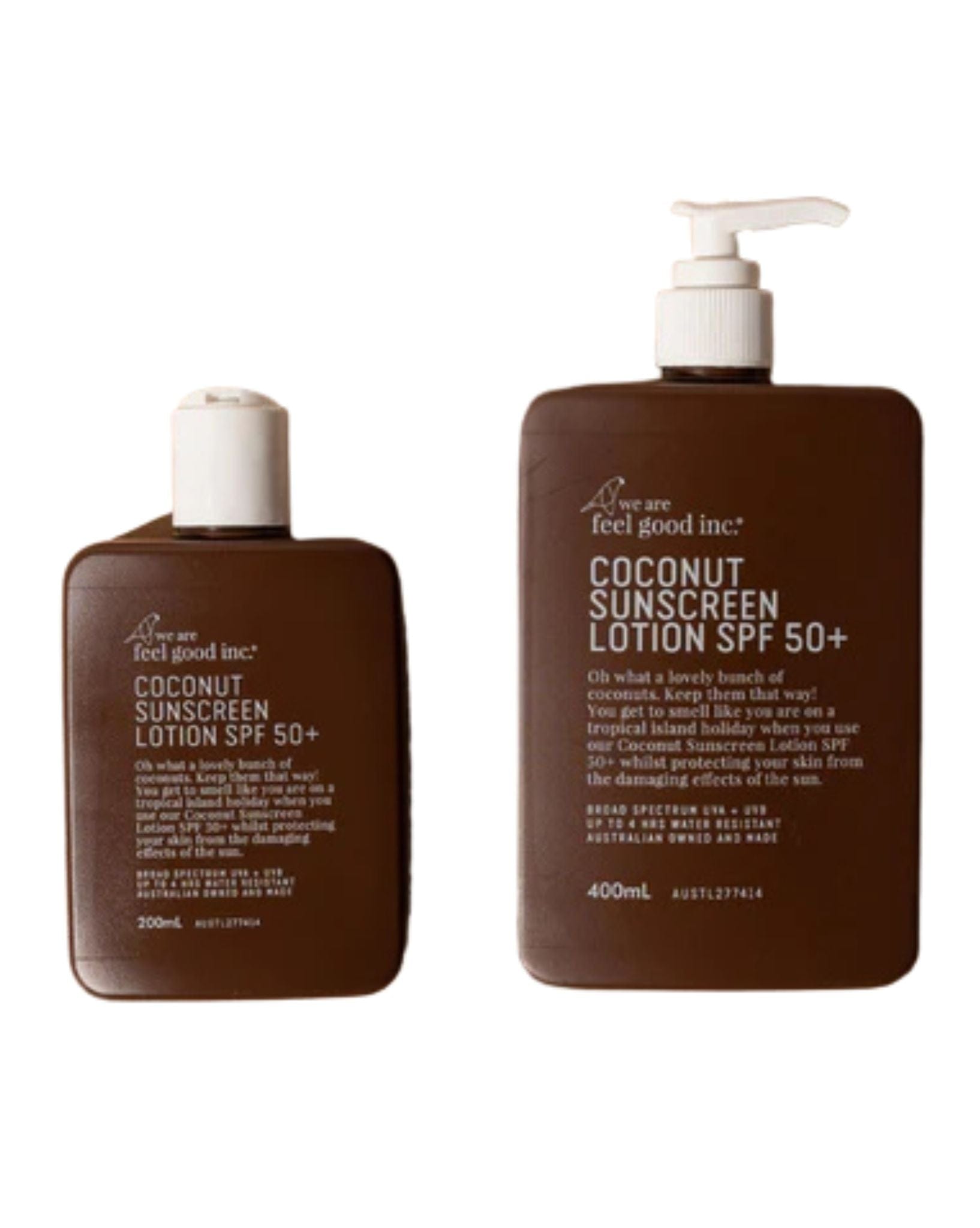 Feel Good Inc Coconut Sunscreen SPF50+ 200ml