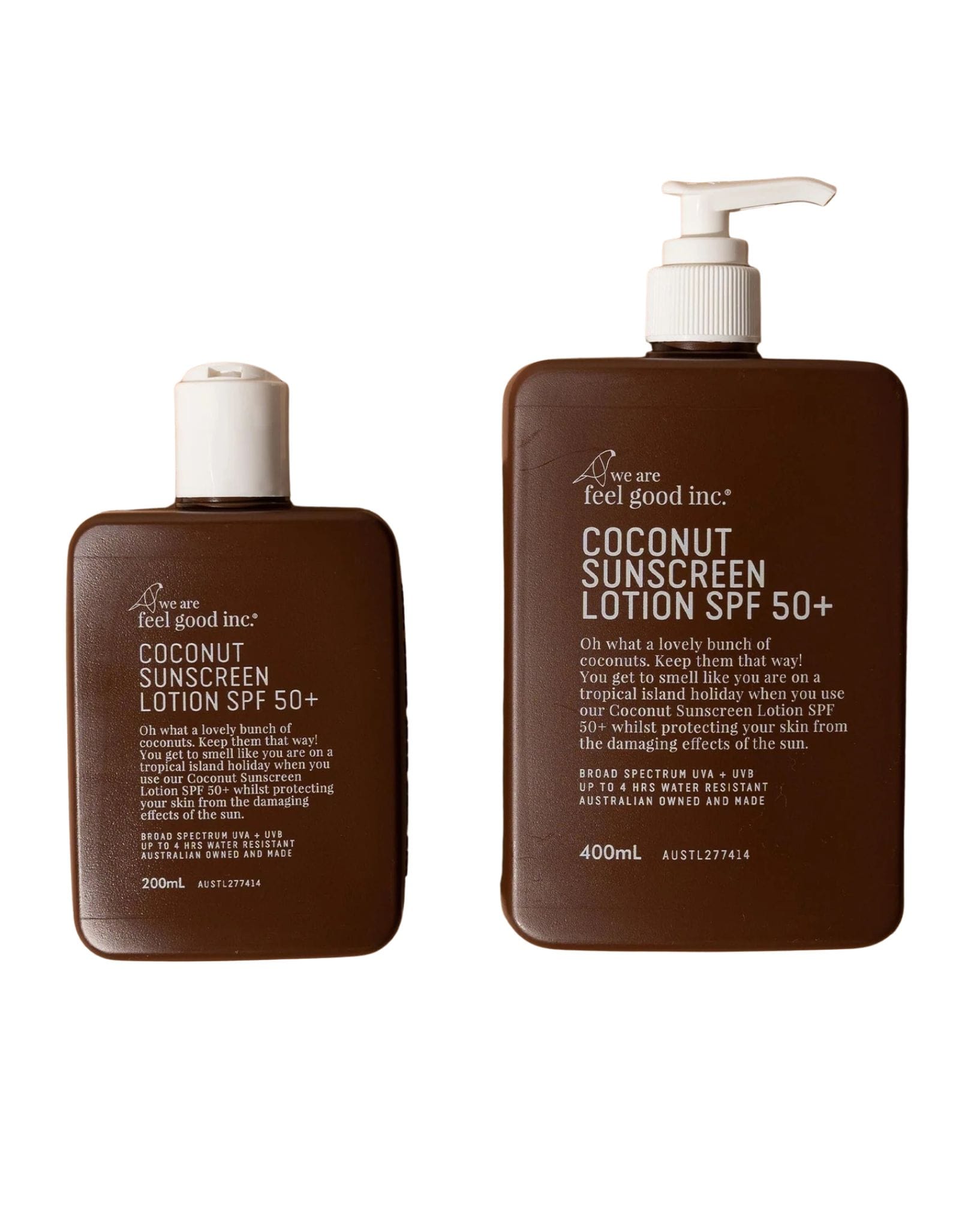 Feel Good Inc Coconut Sunscreen SPF50+ 200ml