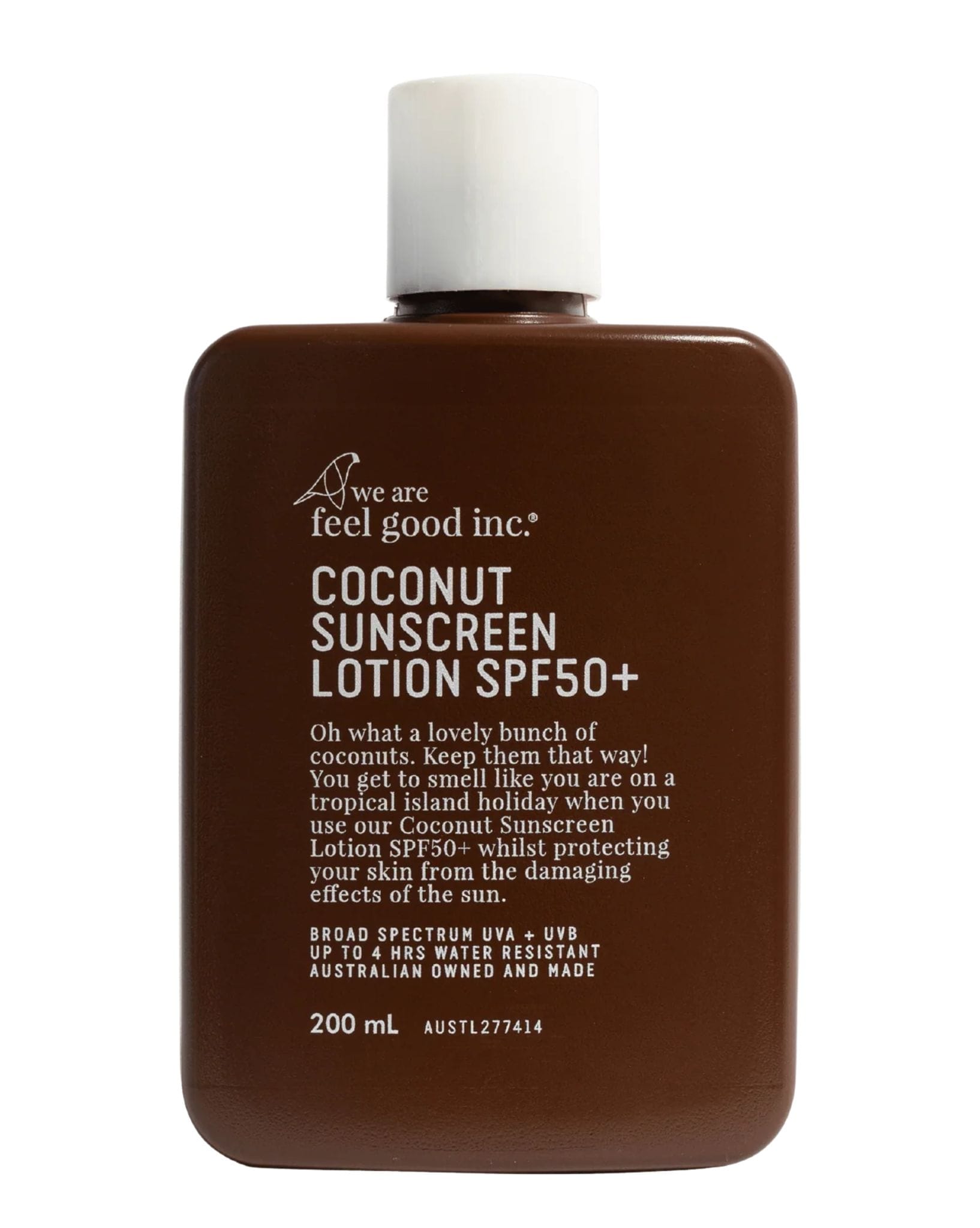 Feel Good Inc Coconut Sunscreen SPF50+ 200ml