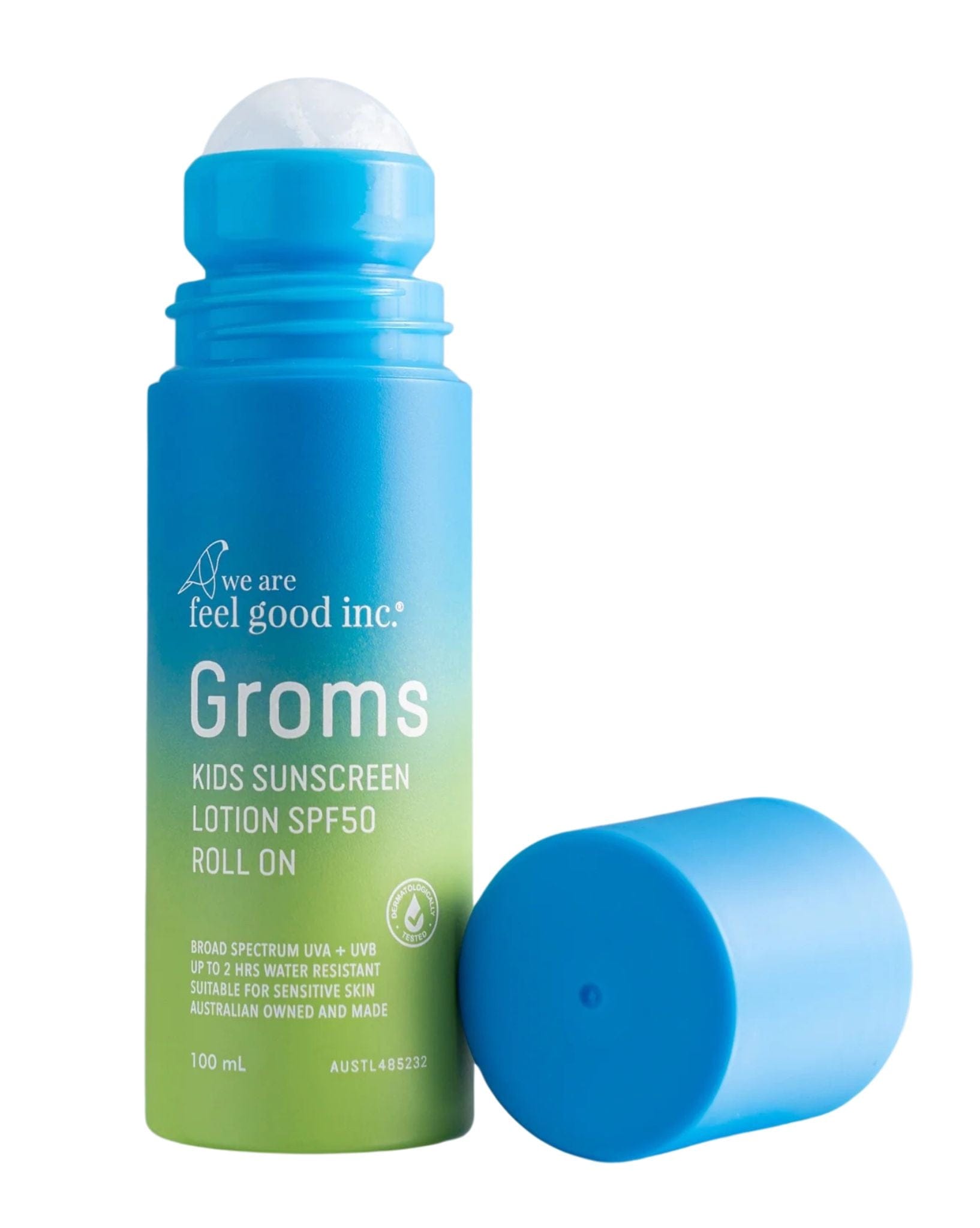 Feel Good Inc Groms Kids Sunscreen Lotion SPF50 Roll On 100ml