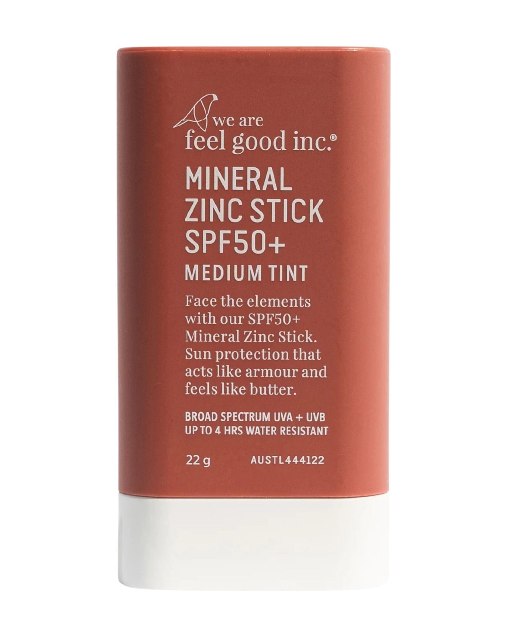 Feel Good Inc Mineral Zinc Stick SPF50+ (Medium Tint)