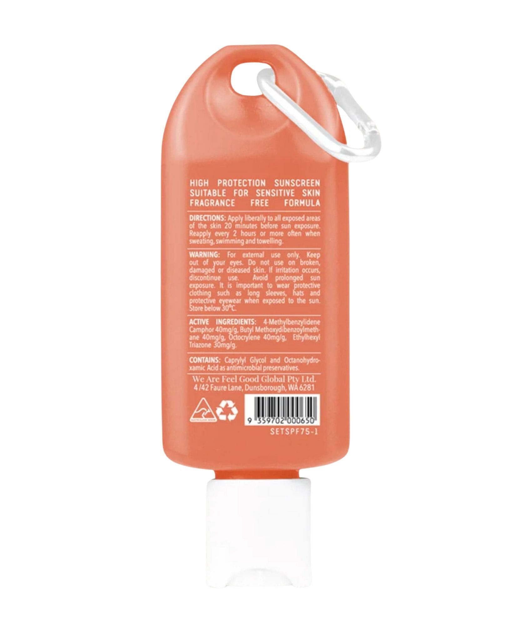 Feel Good Inc Sensitive Sunscreen Lotion SPF50+ 75ml