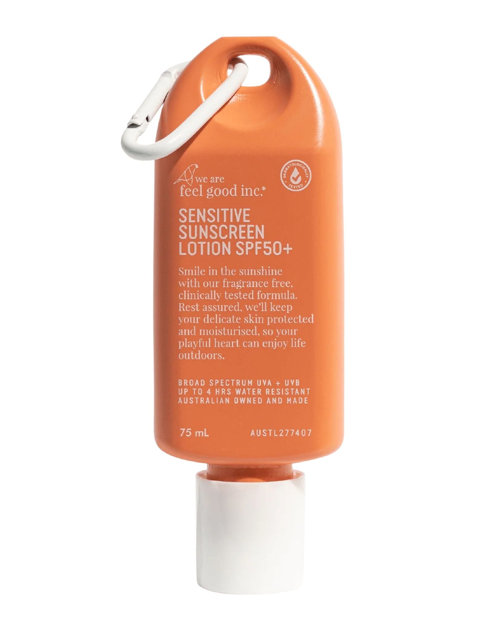 Feel Good Inc Sensitive Sunscreen Lotion SPF50+ 75ml