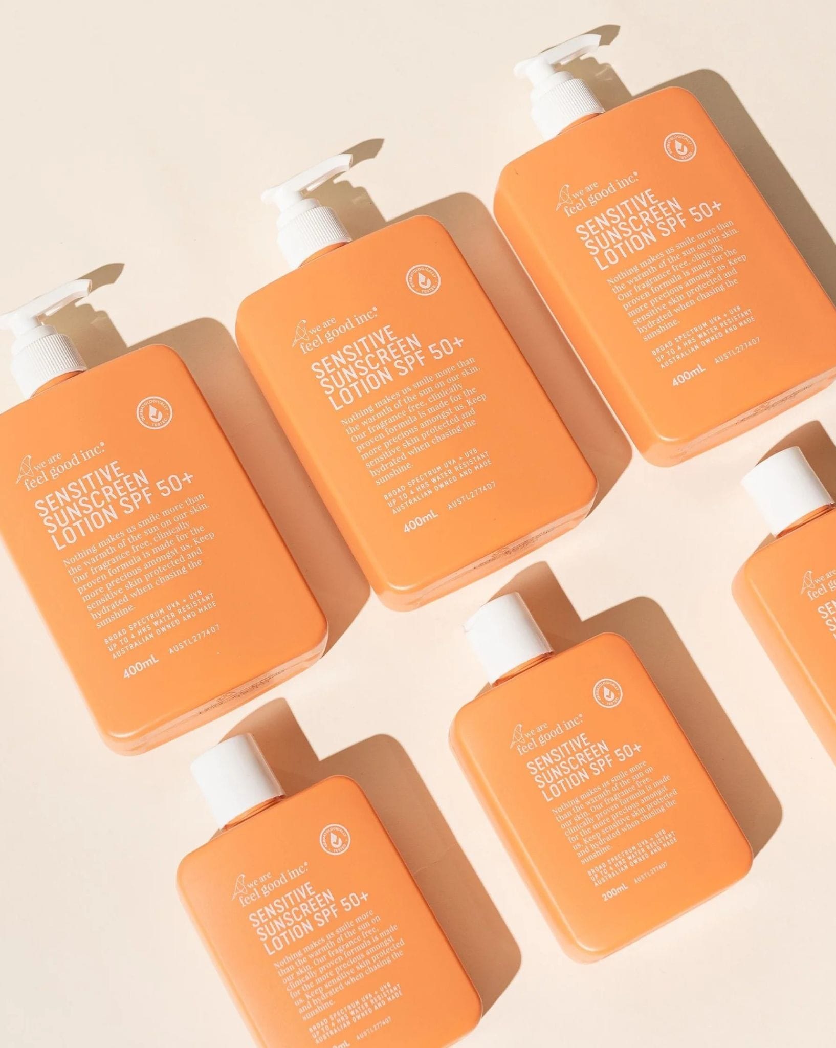Feel Good Inc Sensitive Sunscreen SPF50+ 400ml