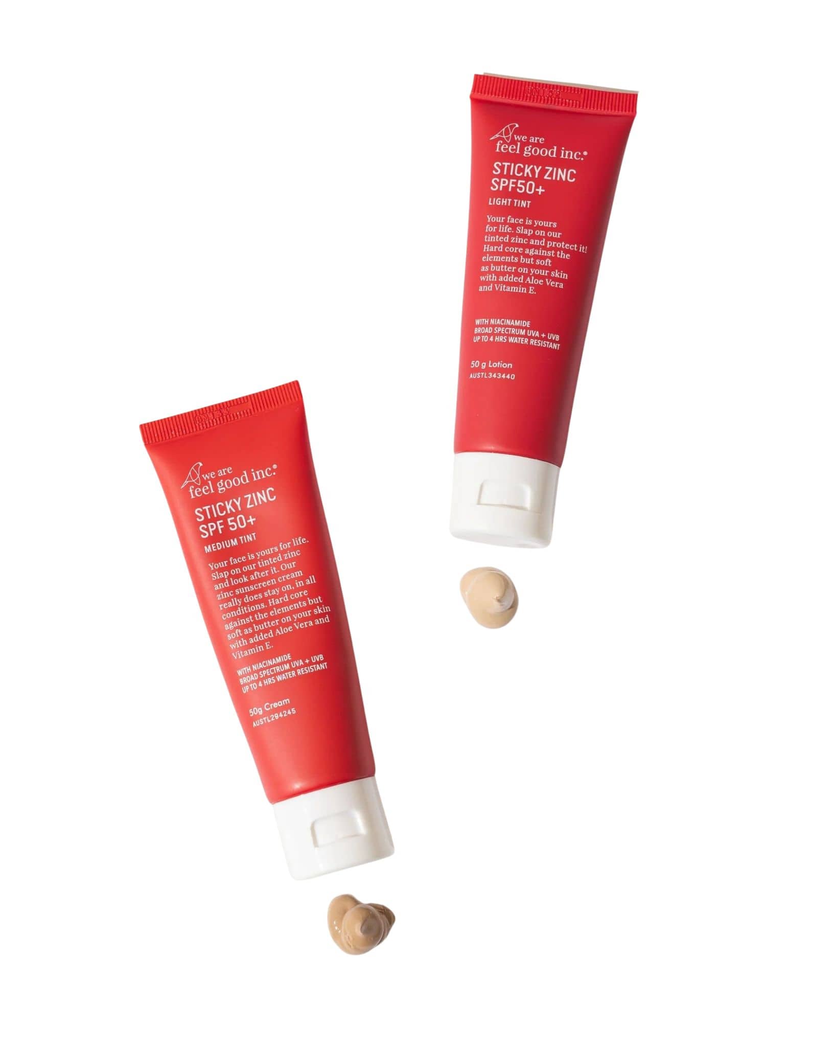 Feel Good Inc Sticky Zinc SPF 50+ Light Tint