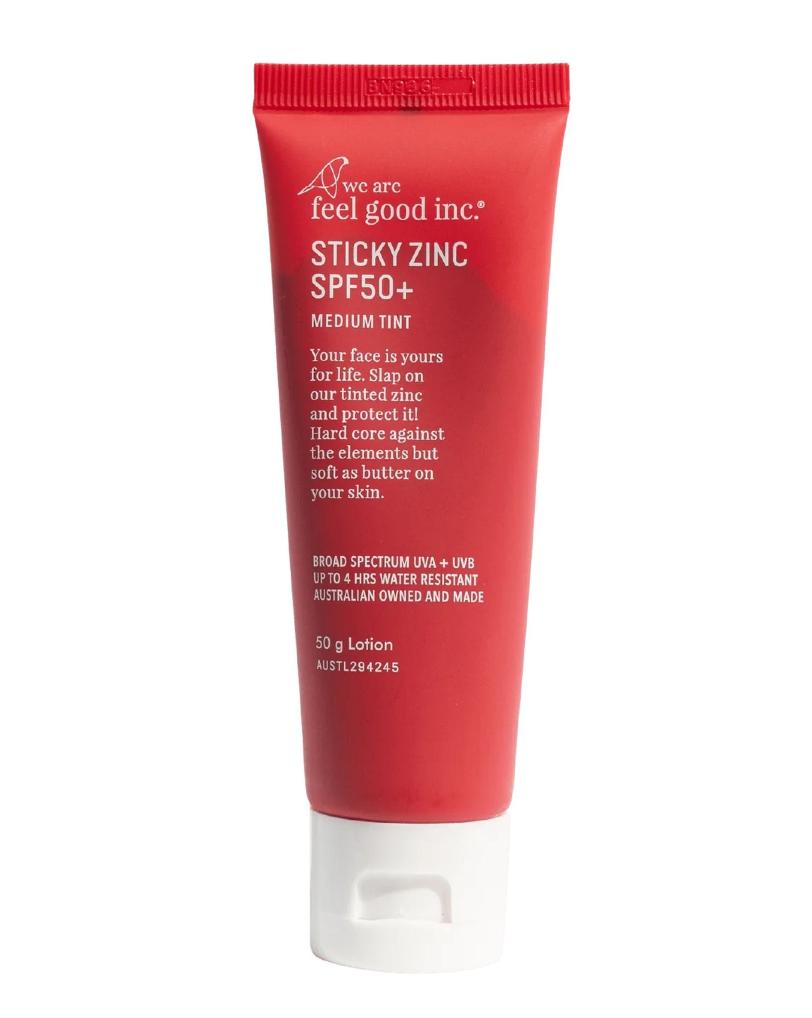 Feel Good Inc Sticky Zinc SPF50+ (Medium Tint)